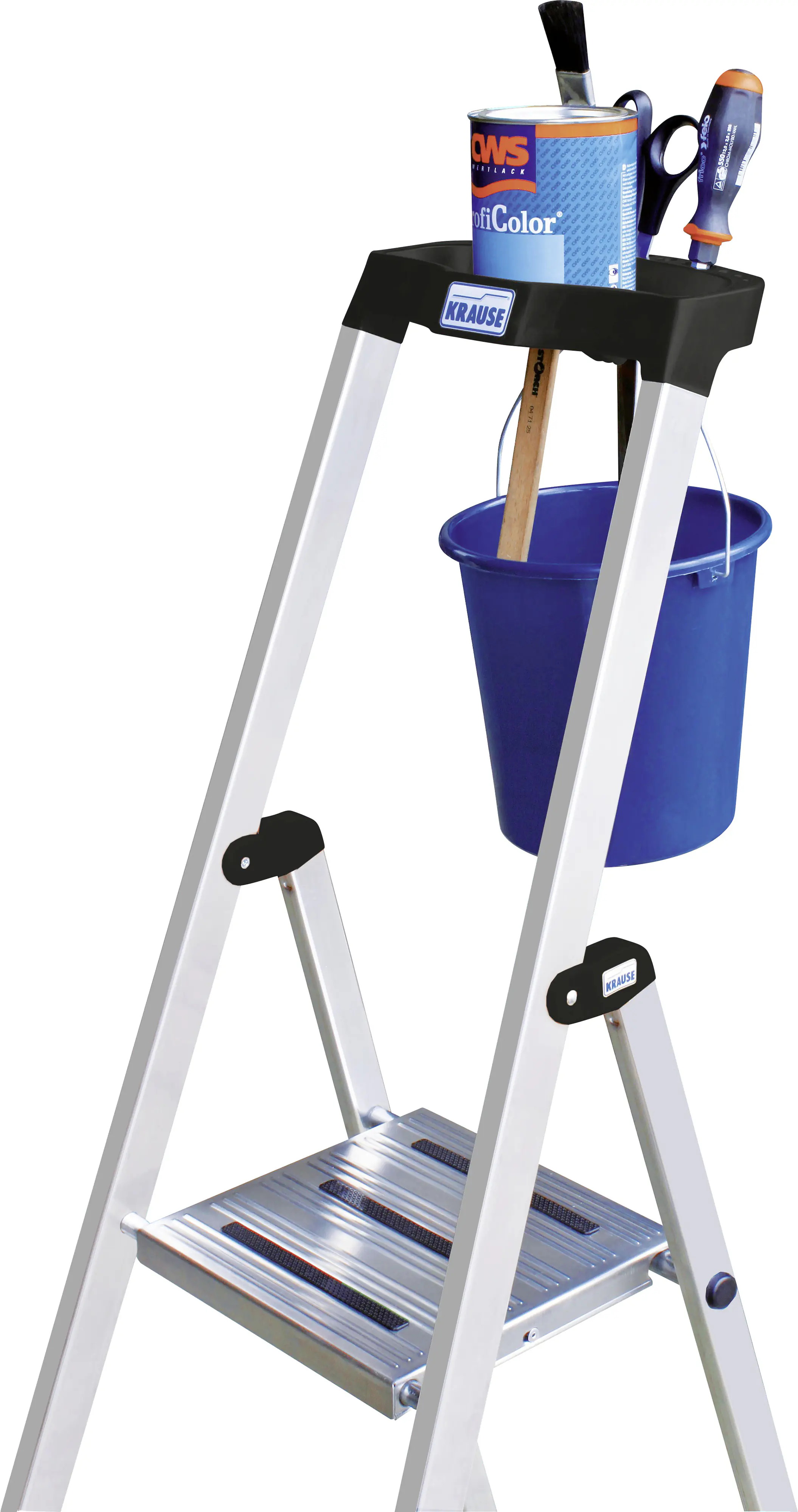 Krause Aluminium-Stehleiter MONTO Safety 3,50 m
