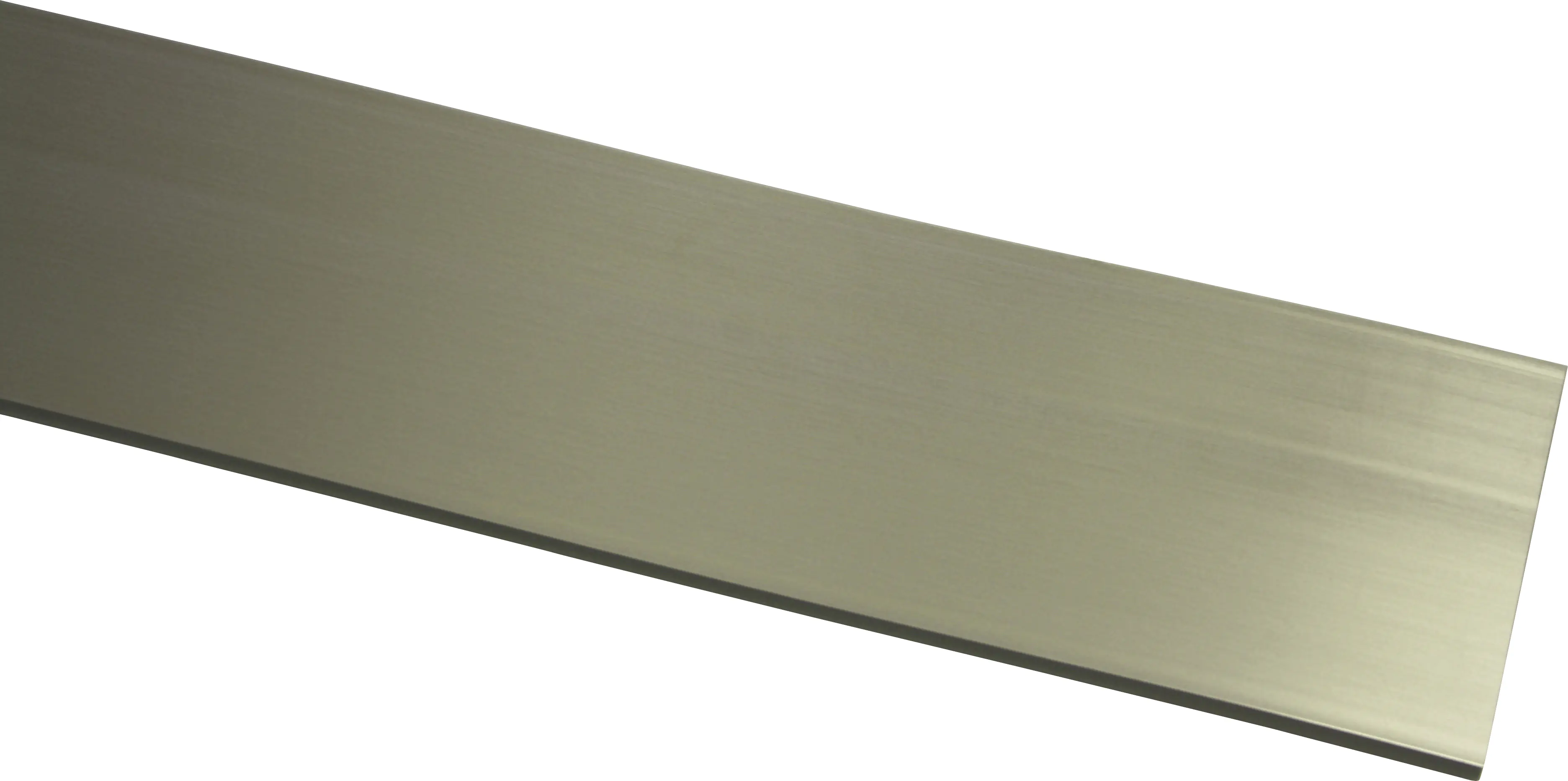 Gardinia Blende für Vorhangschiene GE Edelstahl Optik, 5 cm