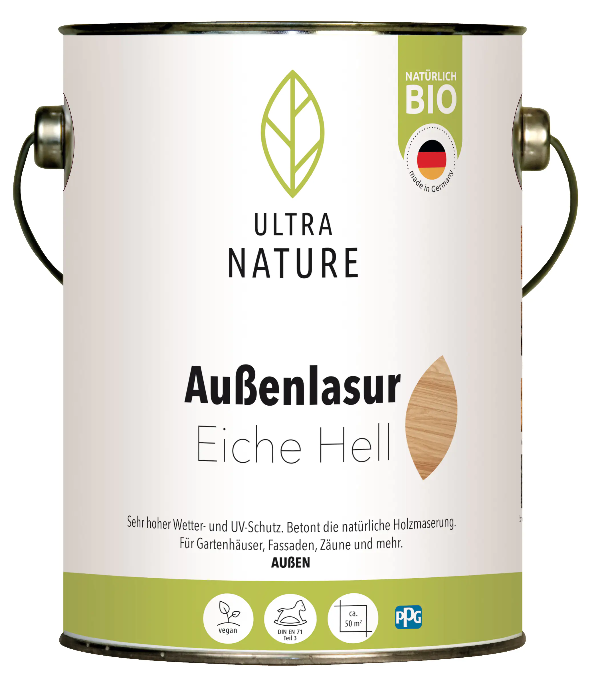 Ultra Nature Außenlasur 2,5 L eiche hell