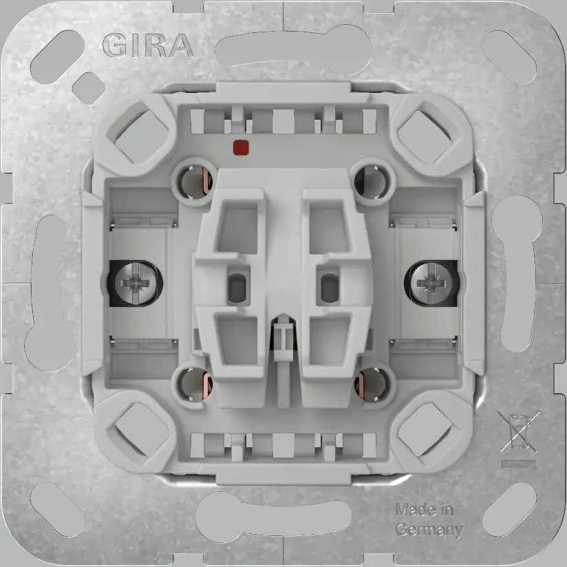 Gira Aus- und Wechselschaltereinsatz grau 310600