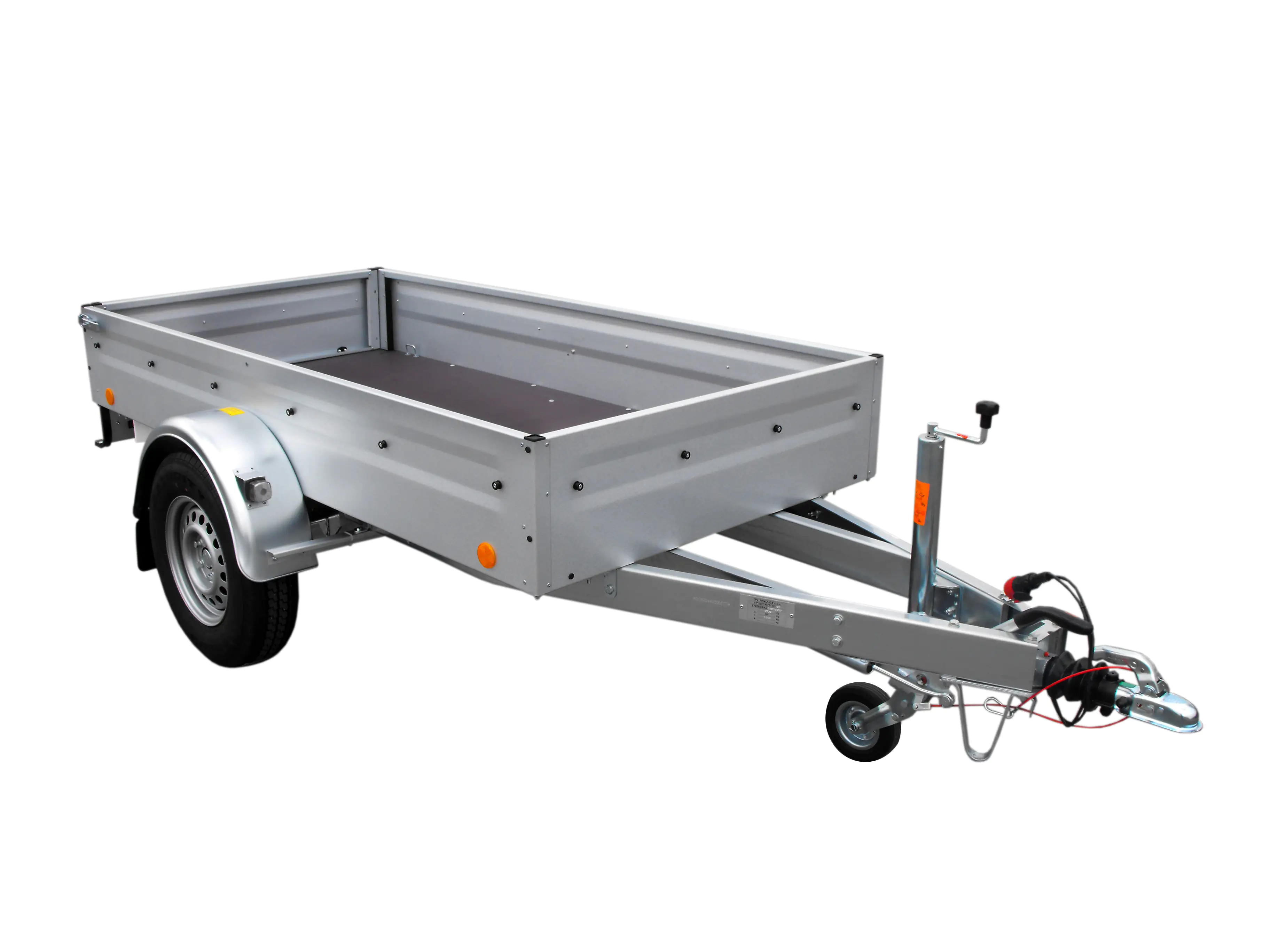 TPV PKW-Anhänger TL-EB3 Stahlblech mit Radstoßdämpfern gebremst 1300kg