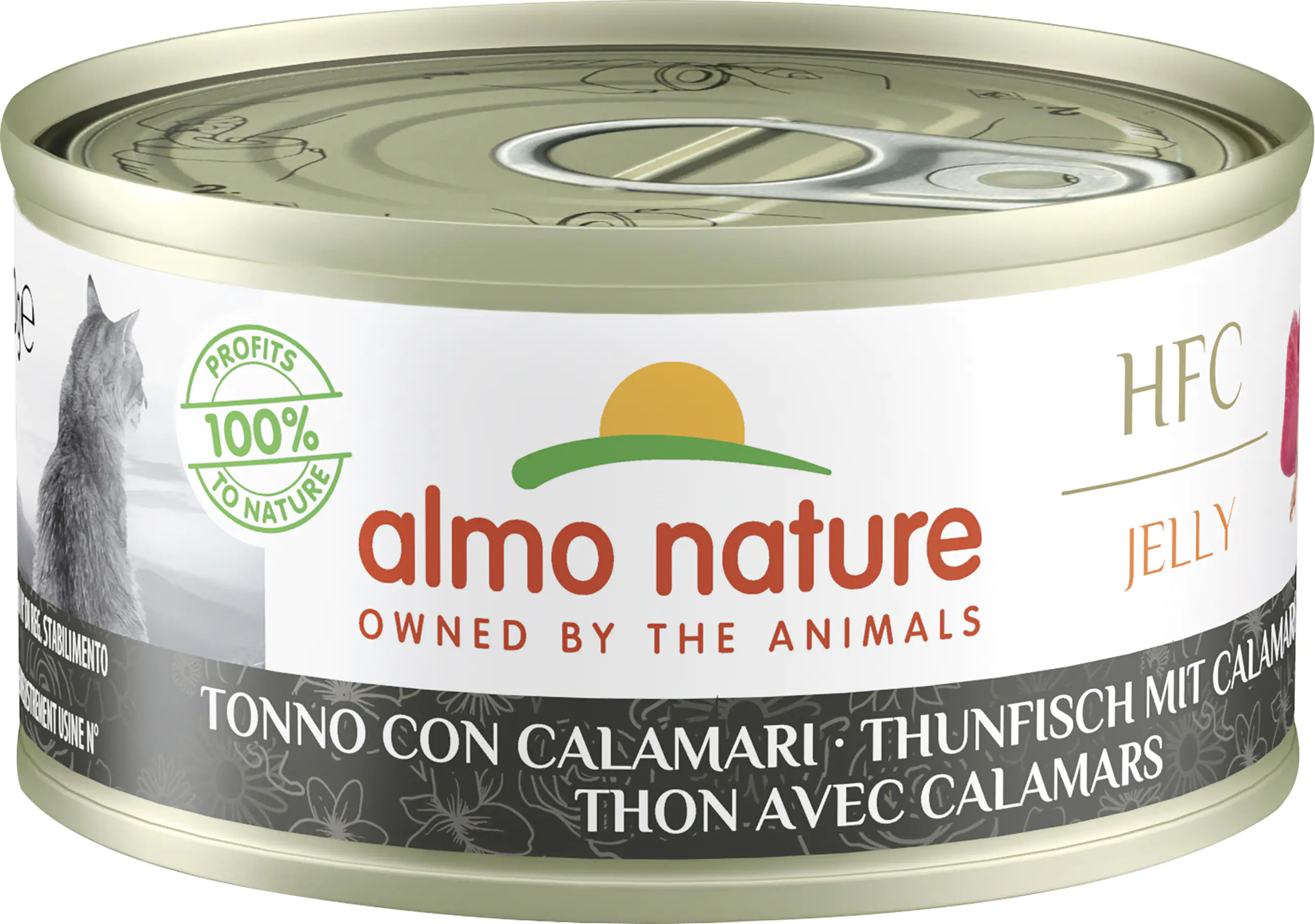 Almo Nature HFC Katzenfutter Thunfisch und Calamaris 70 g Almo Nature HFC Katzenfutter Thunfisch und Calamaris 70 g