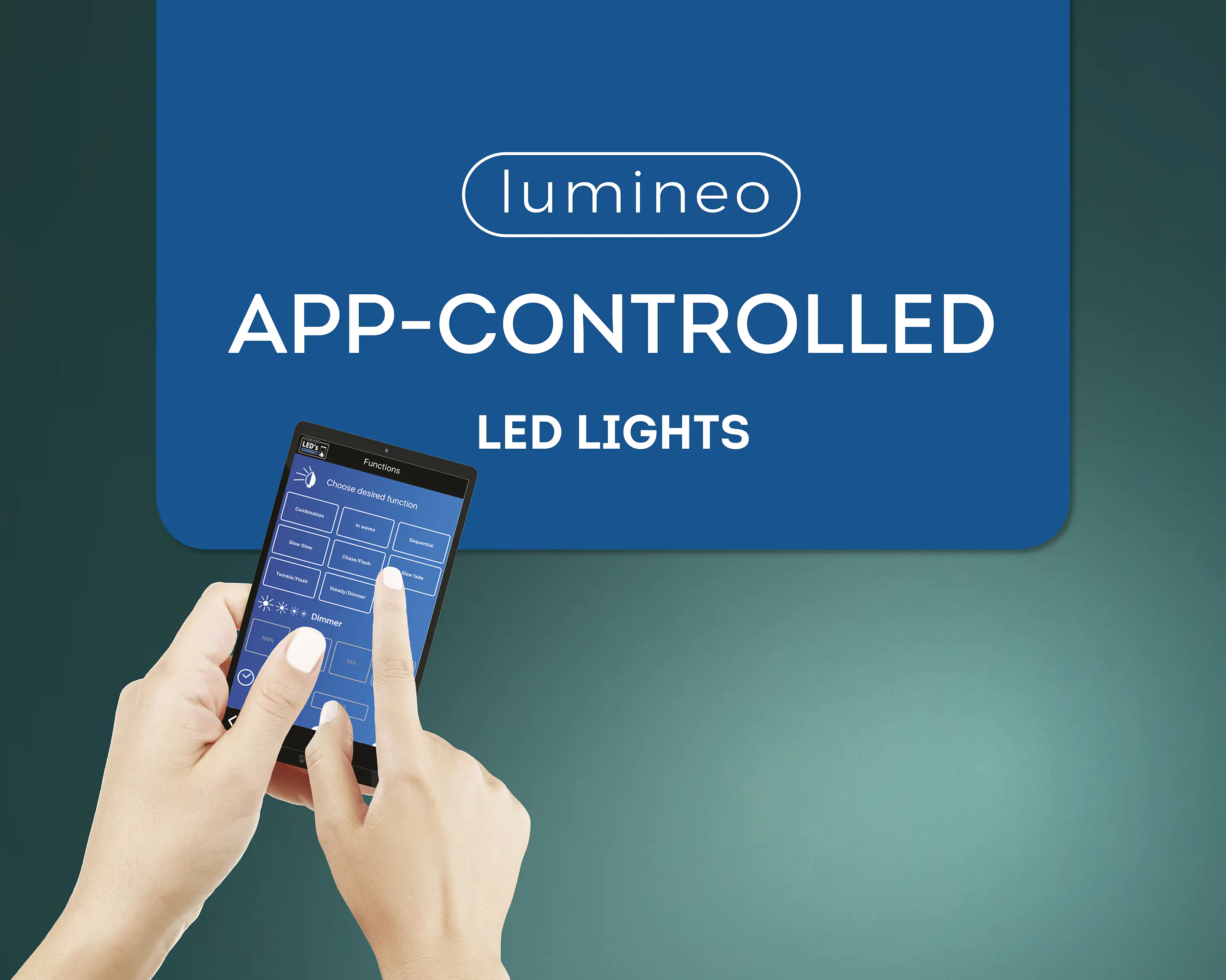 Kaemingk Lichterkette App gesteuert Compact 500 Lichter warmweiß