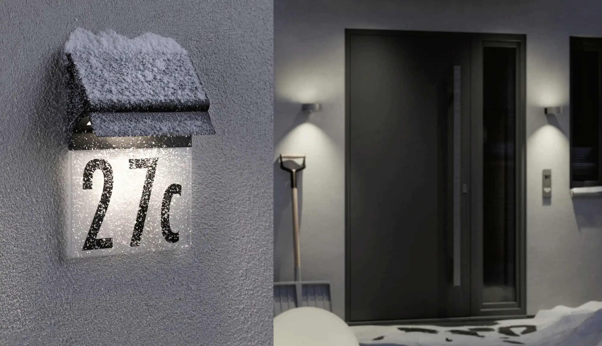 Paulmann Solar LED Hausnummernleuchte Paulmann Solar LED Hausnummernleuchte