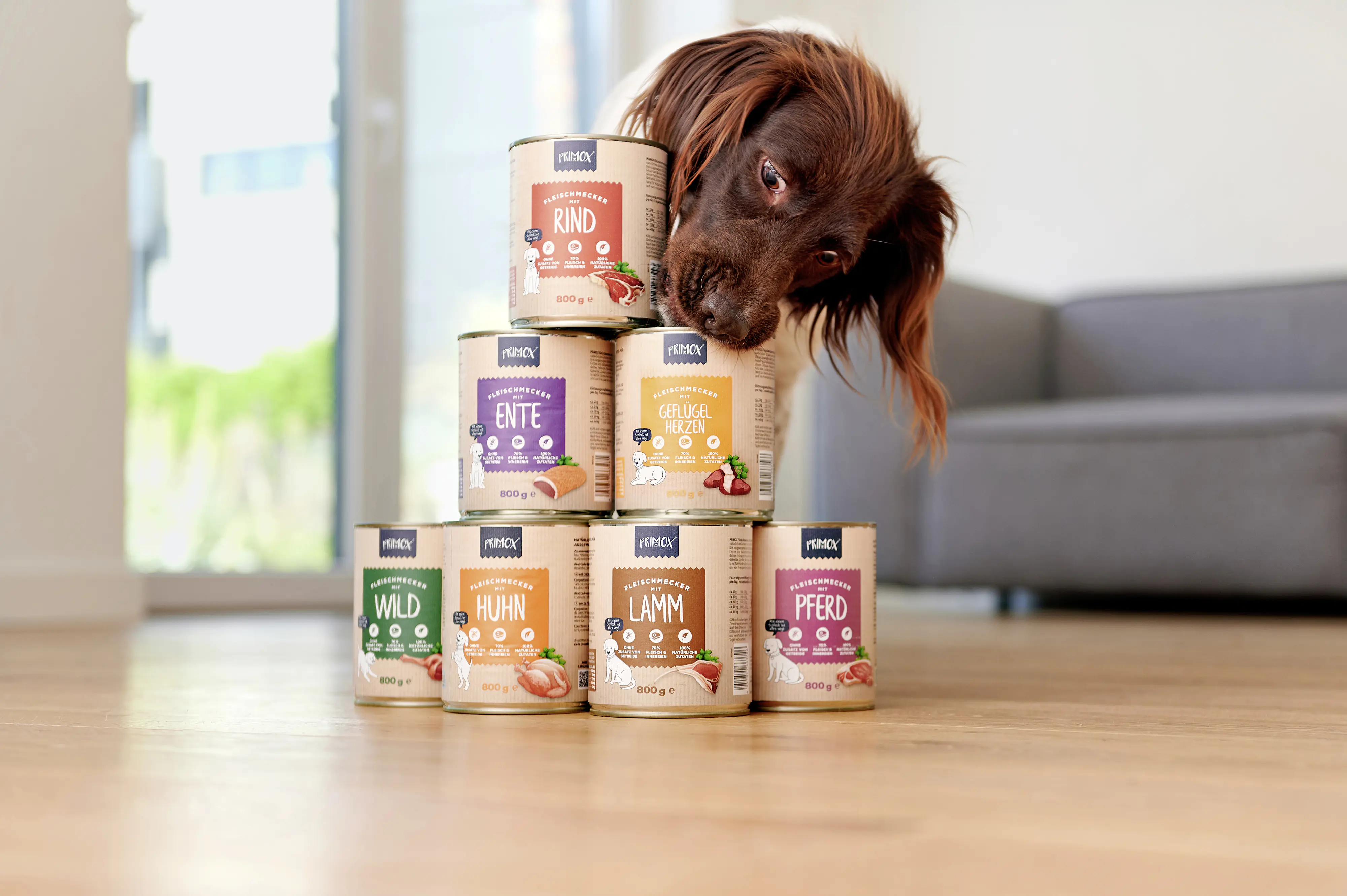 Primox Nassfutter für Hunde Rind 800 g Primox Nassfutter für Hunde Rind 800 g