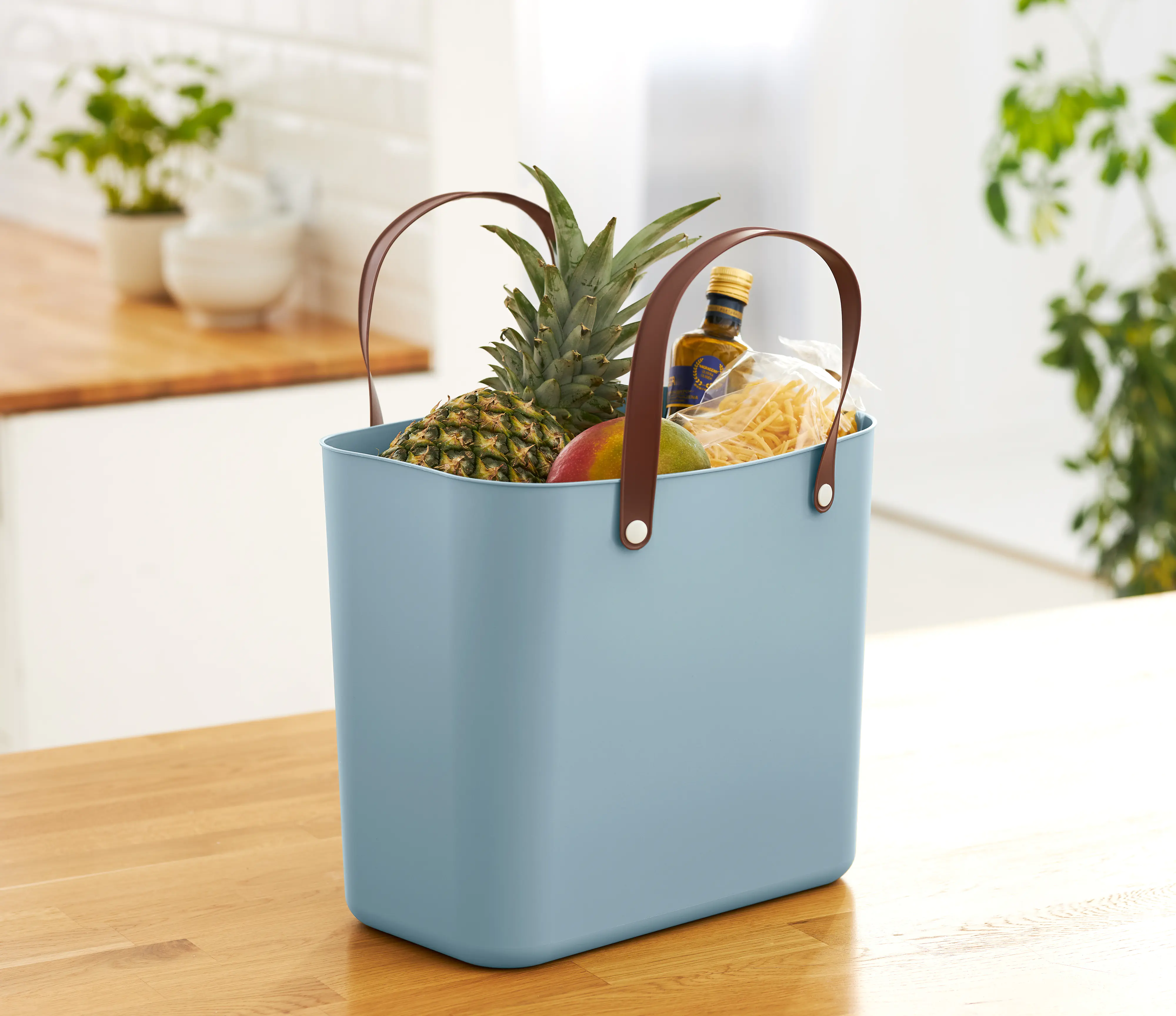 Rotho Einkaufskorb 25 L Albula skilla türkis 