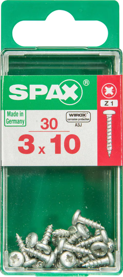 Spax Universalschrauben 3.0 x 10 mm TX 10 - 30 Stk.