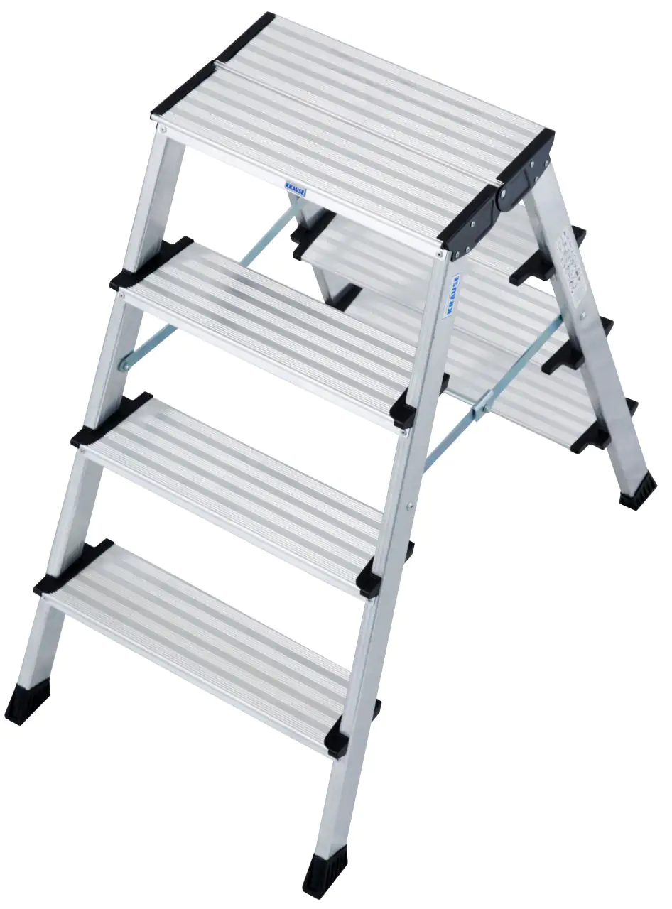 Krause Aluminium-Klapptritt MONTO Treppo 2,85 m