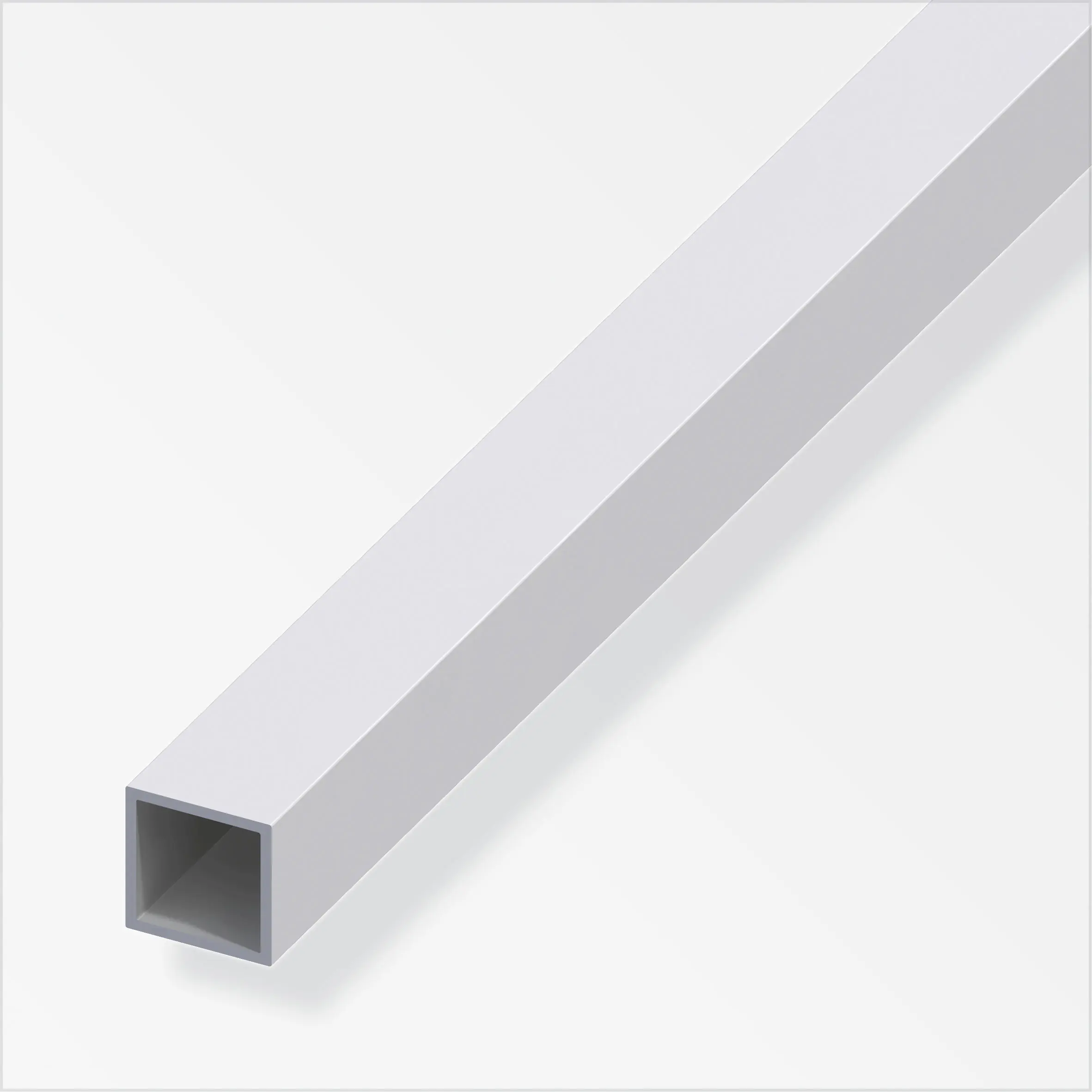 alfer Vierkantrohr 1 m, 25 x 25 x 1.5 mm Aluminium eloxiert silber alfer Vierkantrohr 1 m, 25 x 25 x 1.5 mm Aluminium eloxiert silber