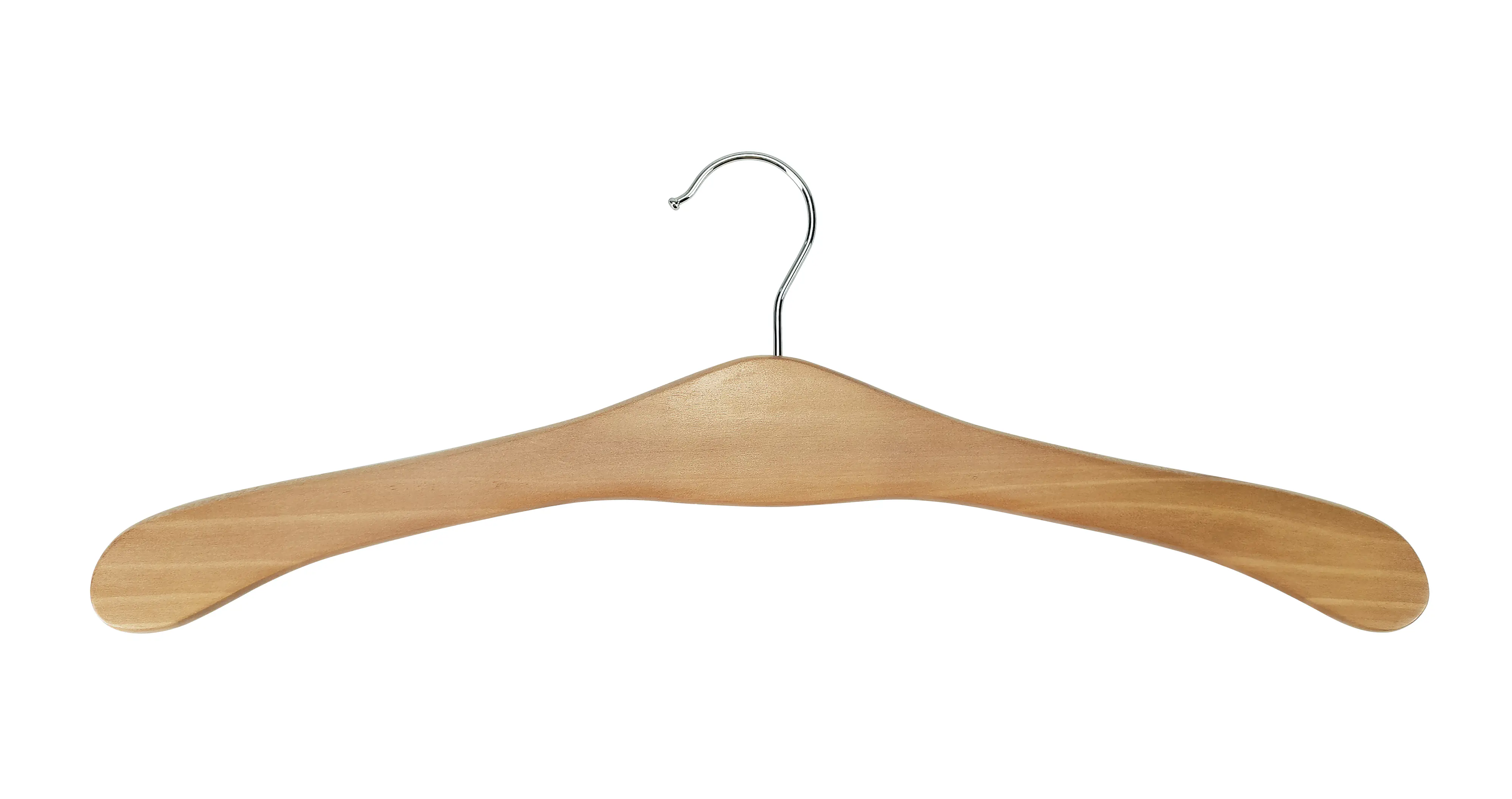 TrendLine Kleiderbügel Holz 43 cm natur