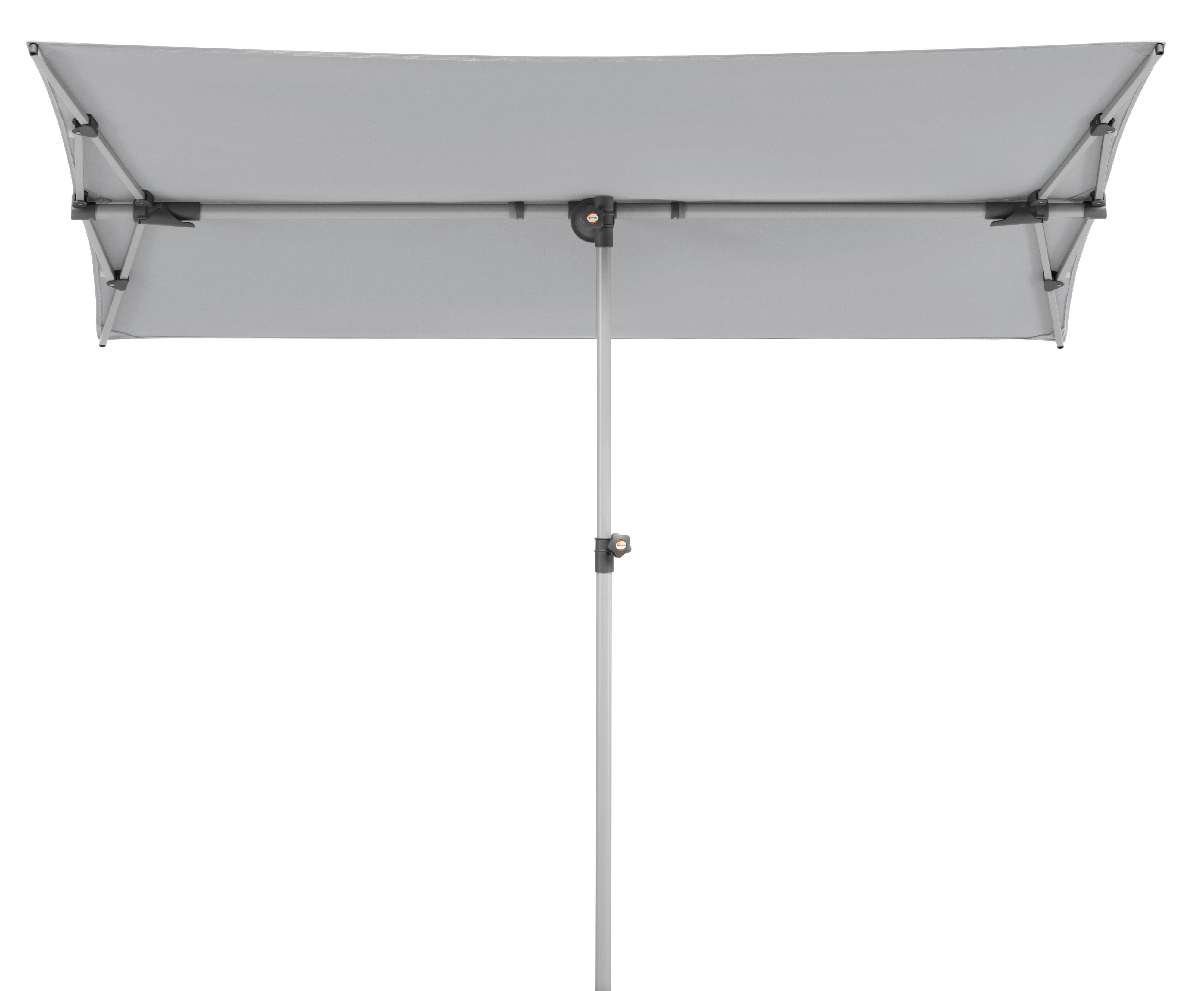 Schneider Sonnenschirm Novara silbergrau 190 x 140 cm inkl. Schutzhülle