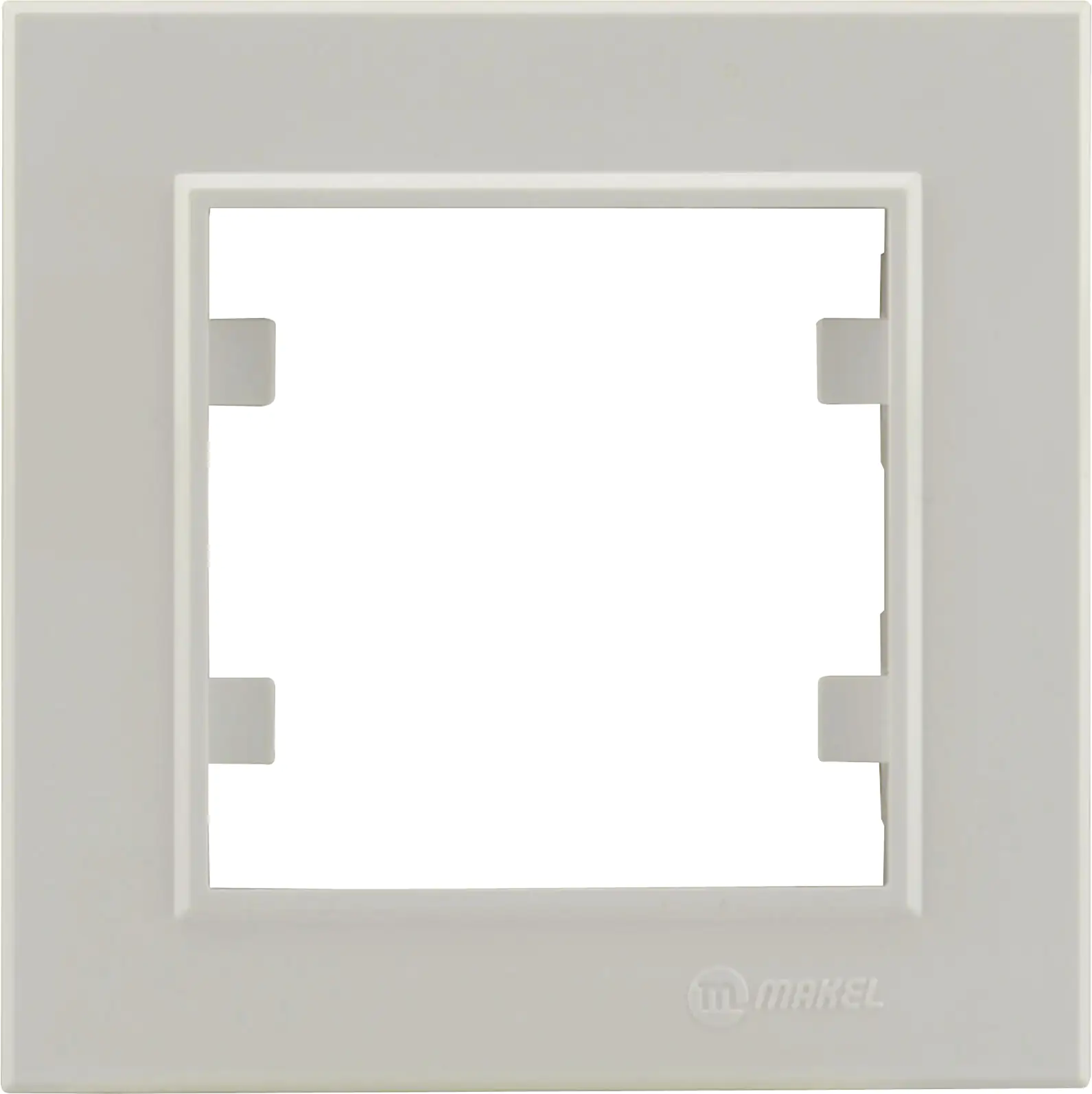 Unitec Abdeckrahmen 1-fach ultraweiß, Serie Karea Unitec Abdeckrahmen 1-fach ultraweiß, Serie Karea
