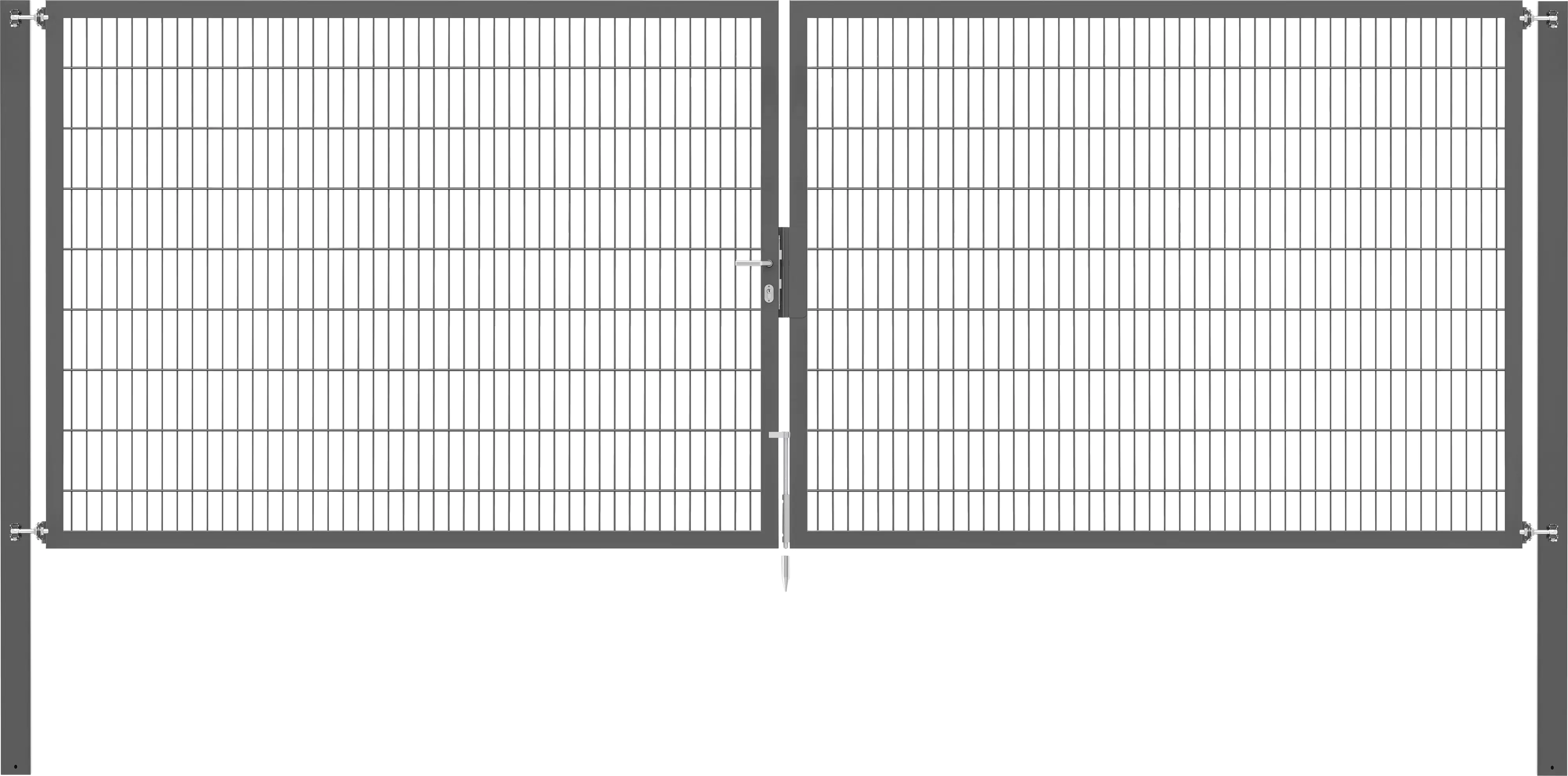 Alberts Doppeltor Flexo Plus anthrazit 500 x 180 cm