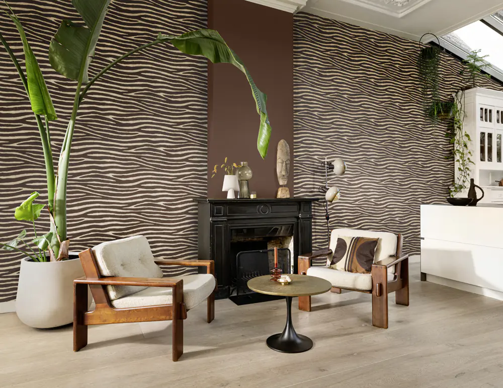 Rasch Vliestapete 752663 Braun-Dunkelbraun Uni 10,05 m x 0,53 m