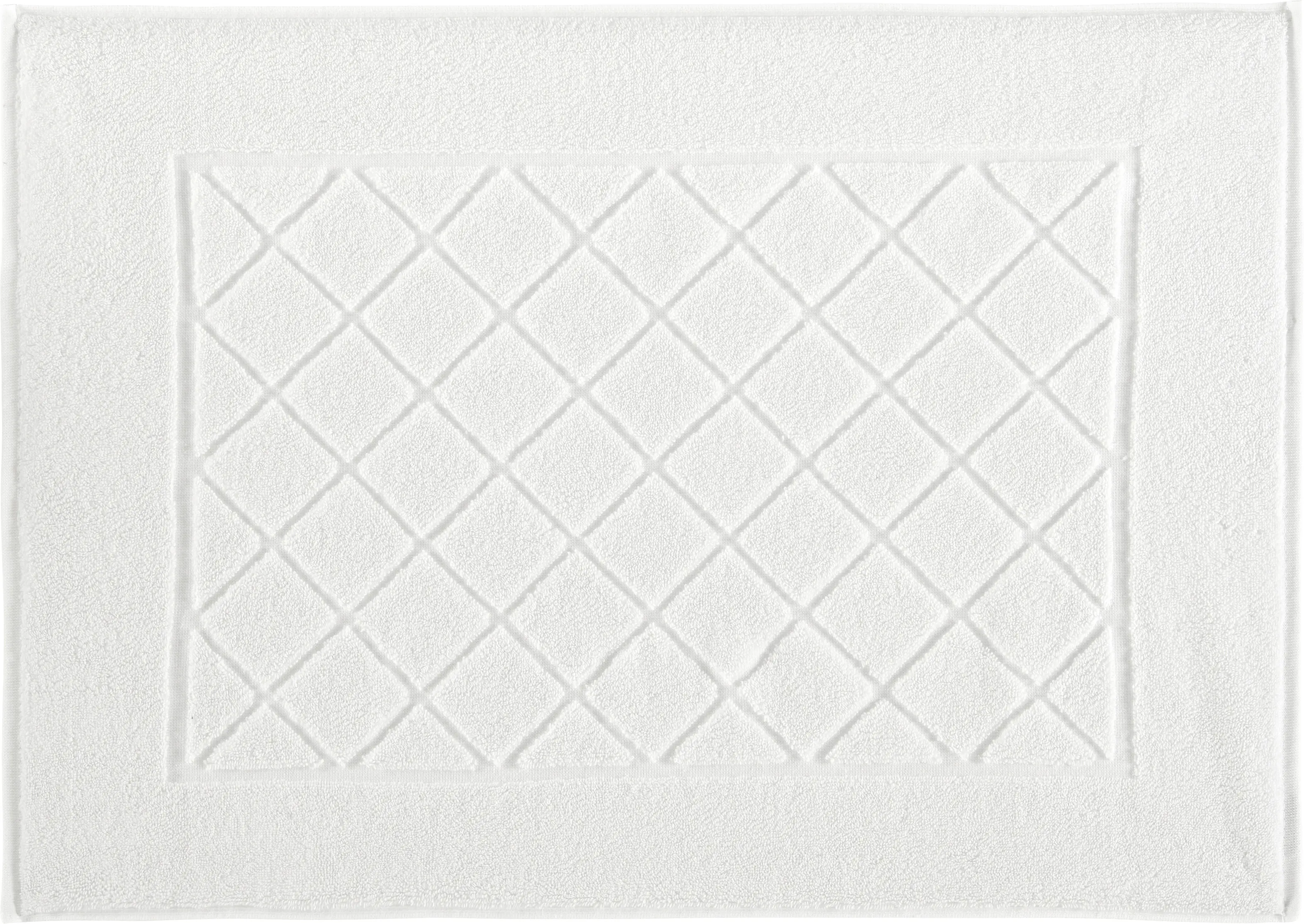 Kleine Wolke Frottiervorleger Bridge weiß 50 x 70 cm