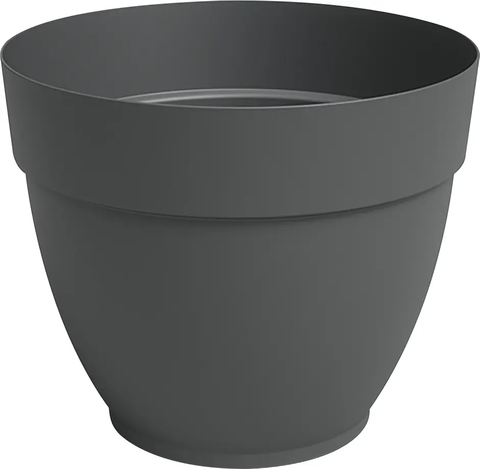 Artevasi Pflanztopf Capri Campana Kunststoff anthrazit matt Ø 70 x 59 cm