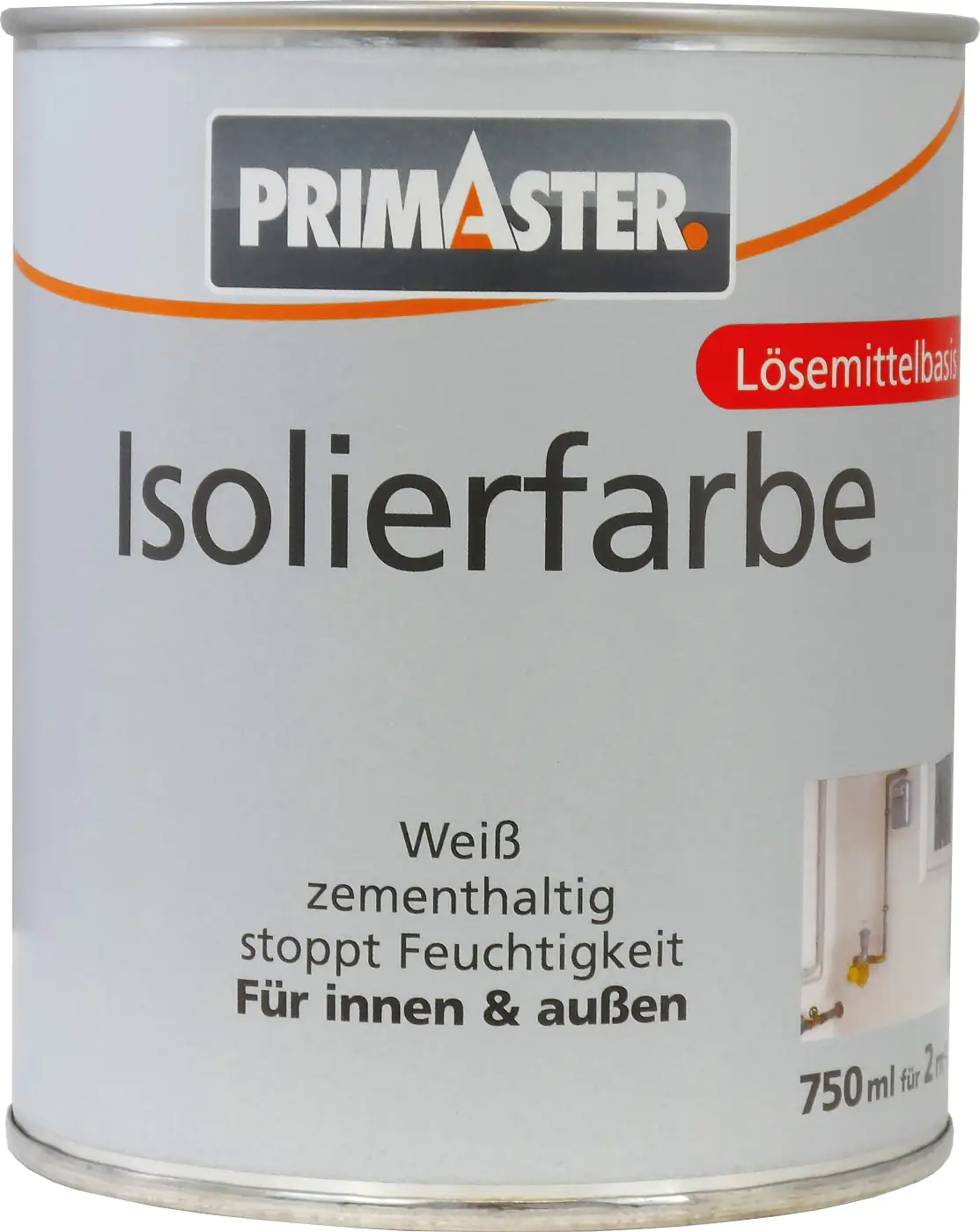 4000590166106 Primaster Isolierfarbe 750 ml weiß