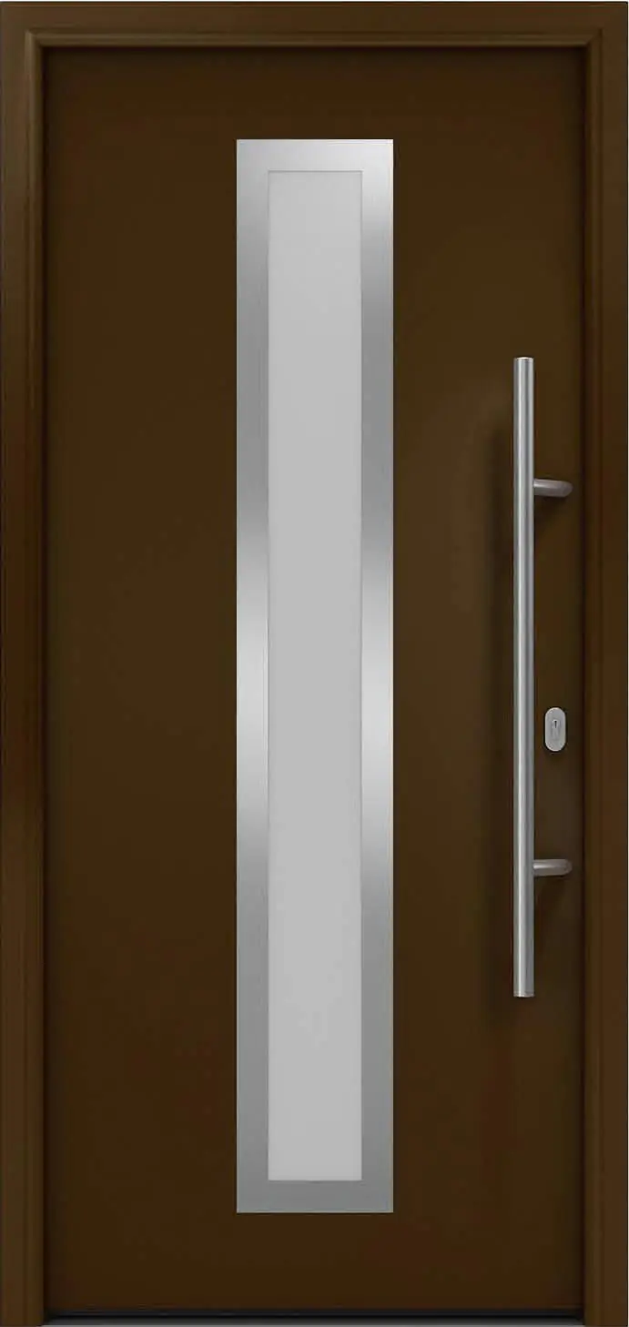 EcoStar Haustür ISOPRO IP 700S terrabraun 110 x 210 cm EcoStar Haustür ISOPRO IP 700S terrabraun 110 x 210 cm