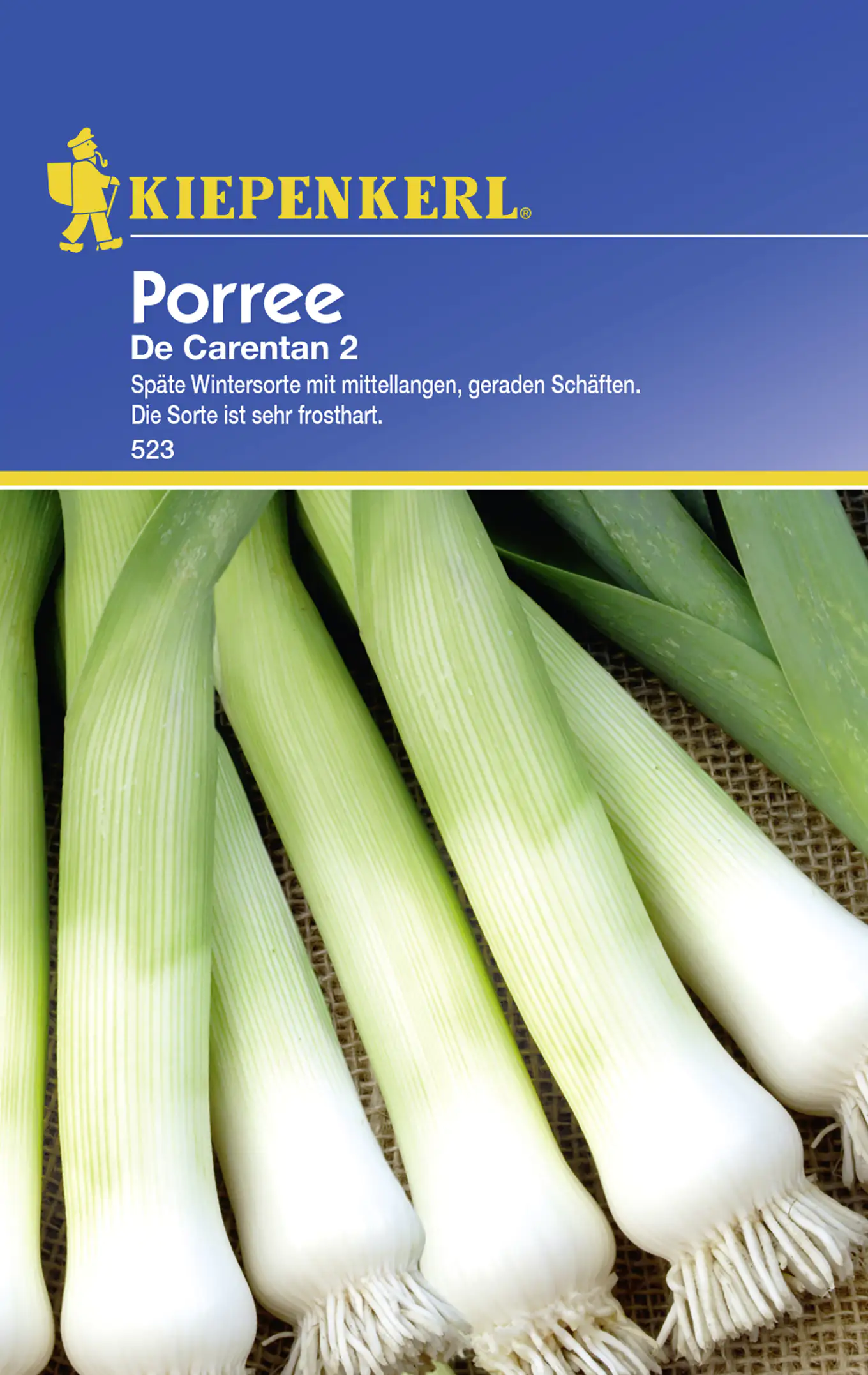 Kiepenkerl Porree De Carentan 2 Allium porrum, Inhalt ca. 150 Pflanzen