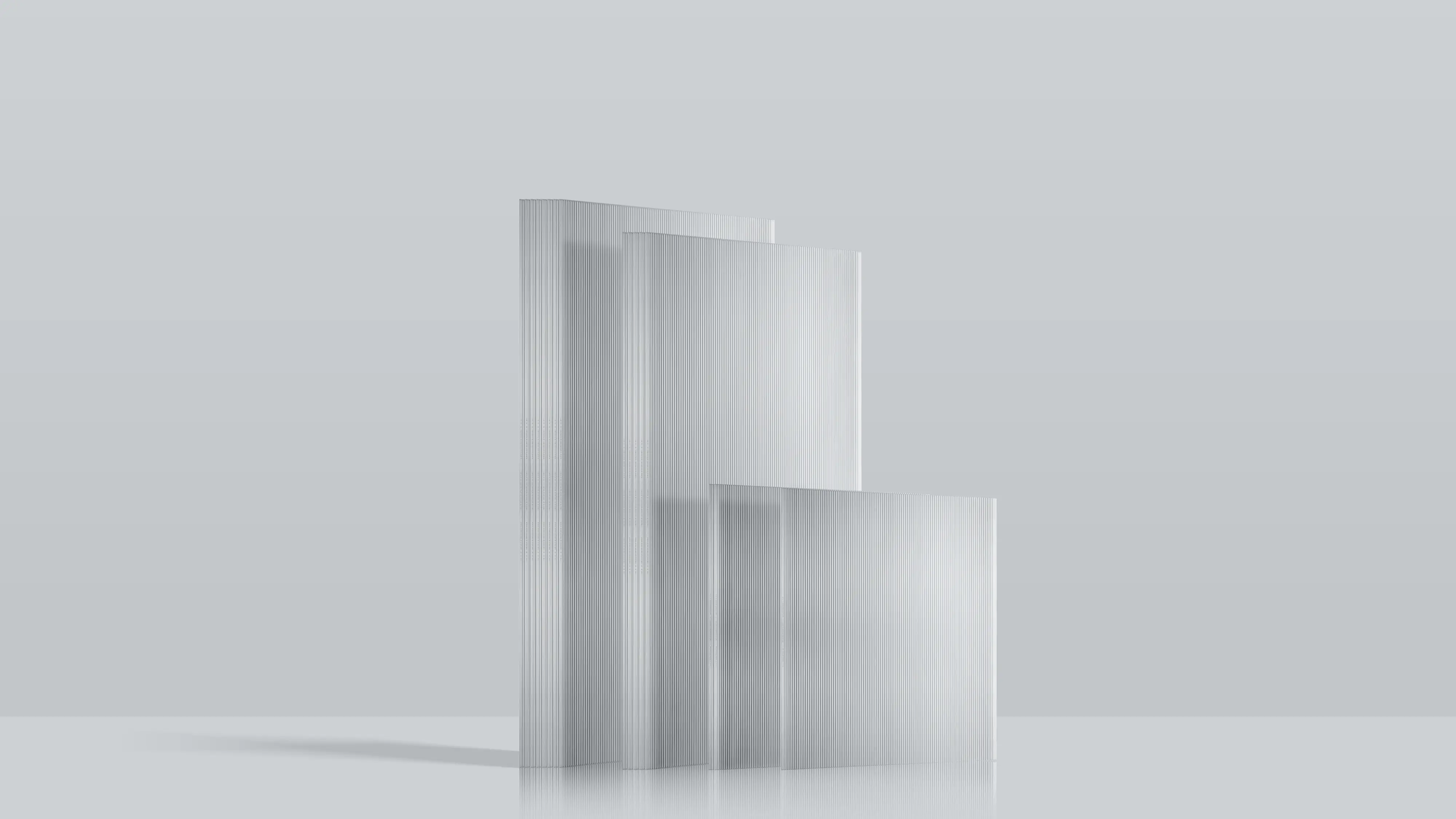 Vitavia Hohlklammerplatten Ergänzung für Gewächshaus 6 mm Set 3