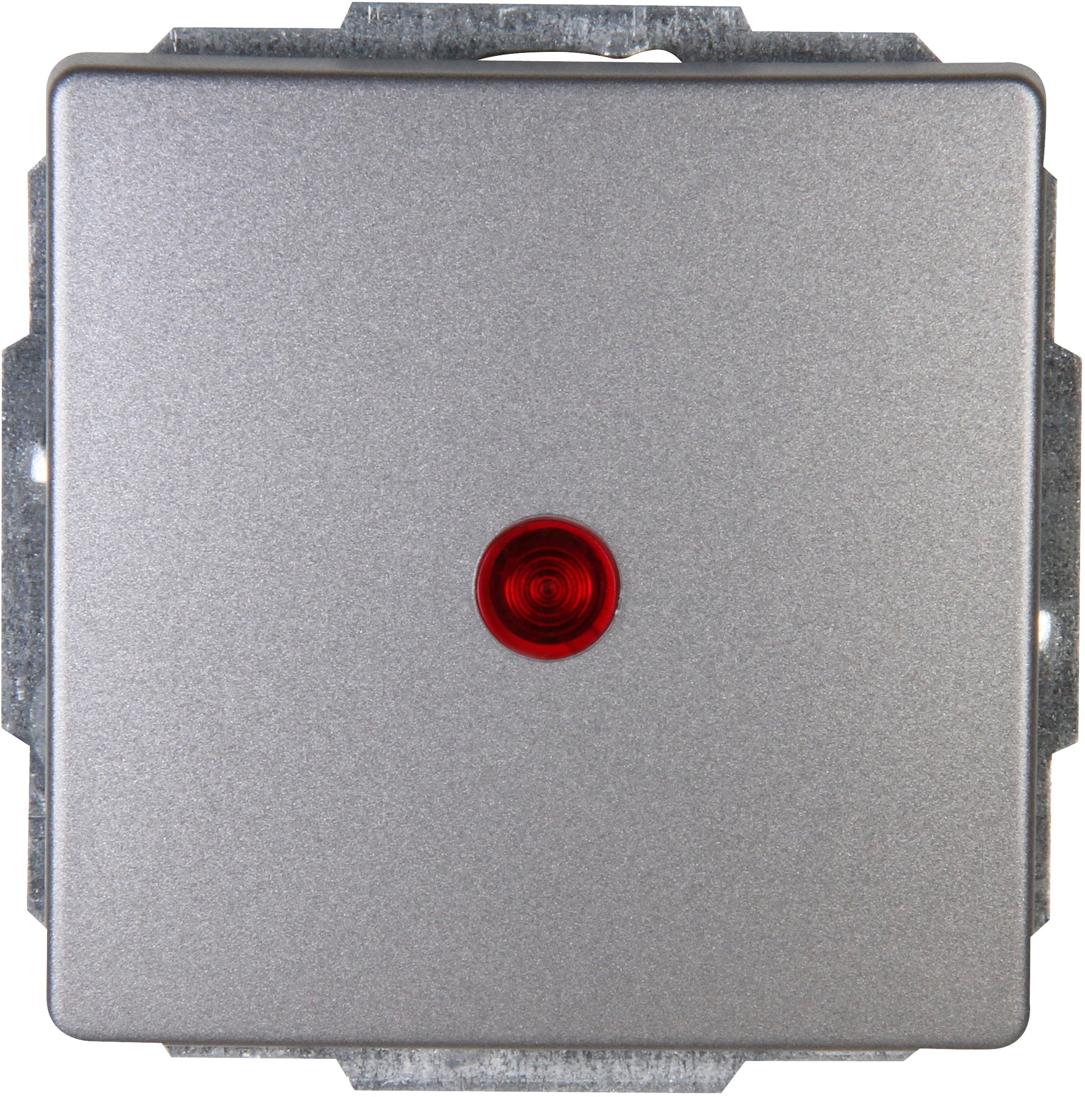 Kopp Kontrollschalter beleuchtet Venedig, platin, 601697083