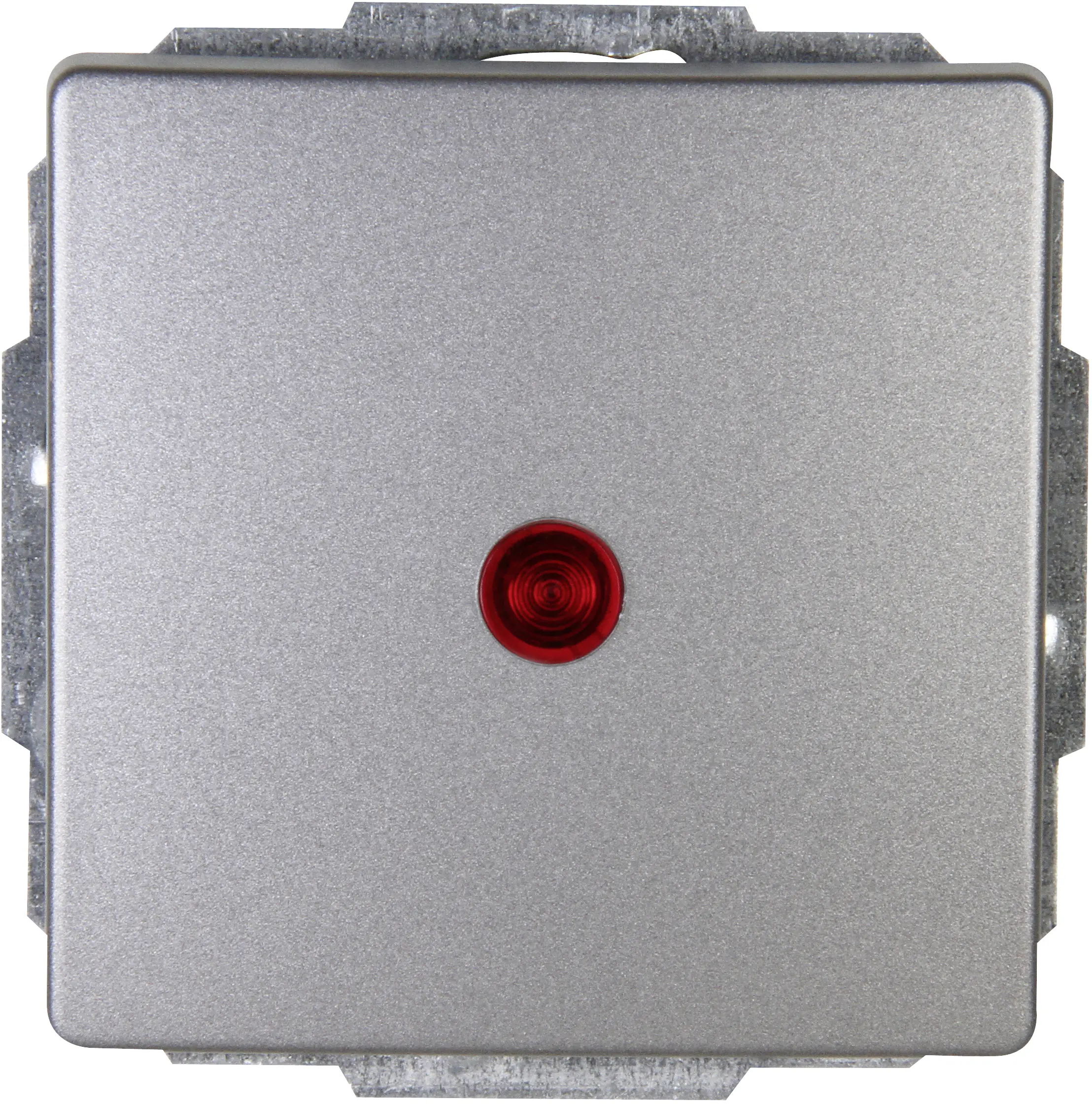 Kopp Kontrollschalter beleuchtet Venedig, platin, 601697083