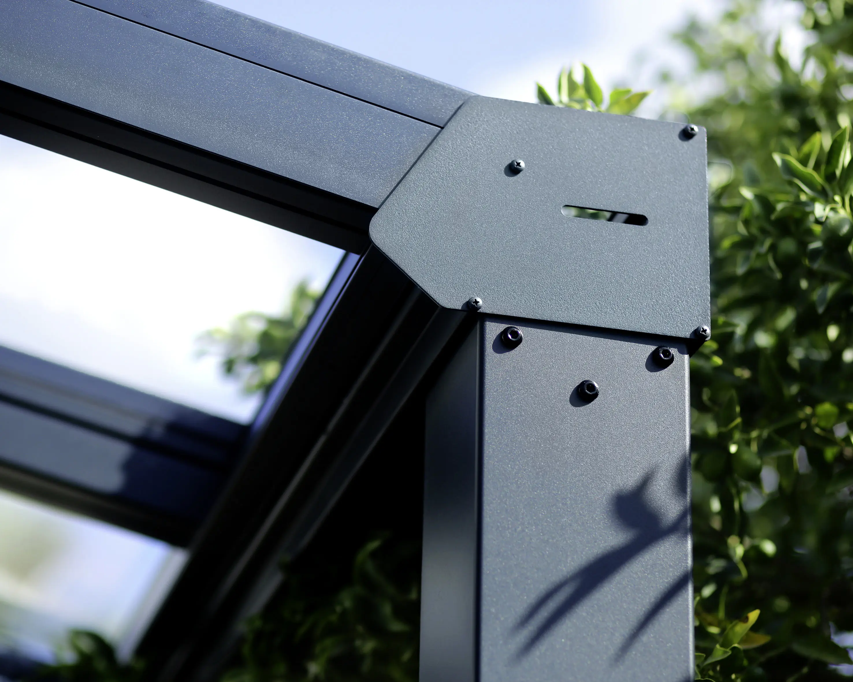 Canopia Terrassenüberdachung Stockholm  732 x 330,5 cm anthrazit