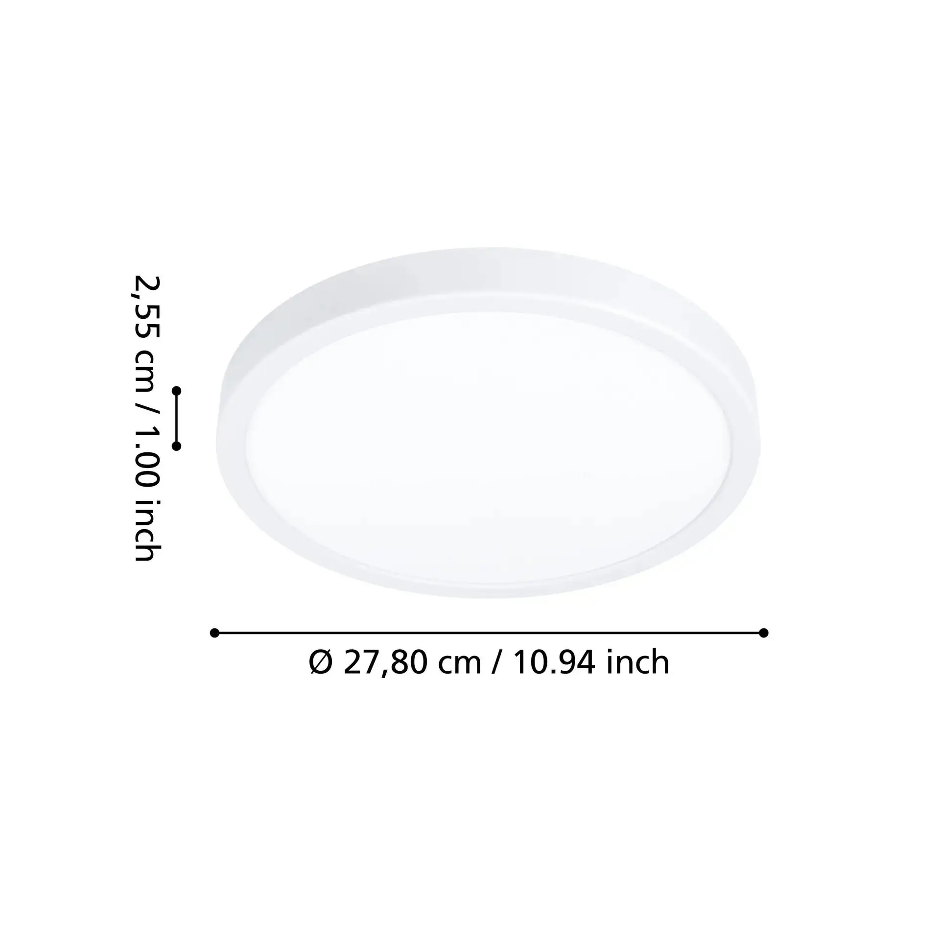 Eglo LED Deckenleuchte Fueva 6-Z weiß Ø 28 x 3 cm RGB dimmbar Eglo LED Deckenleuchte Fueva 6-Z weiß Ø 28 x 3 cm RGB dimmbar