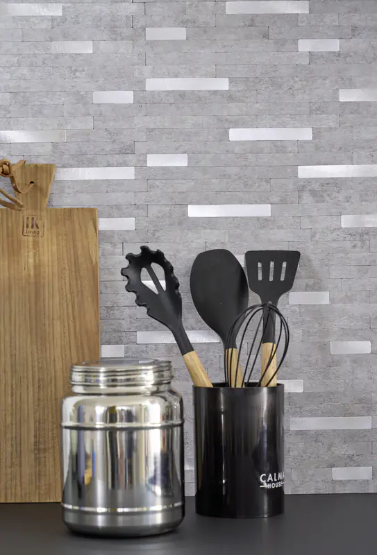 d-c-fix Klebefliesen Metall/Stein 30,5 x 30,5 cm