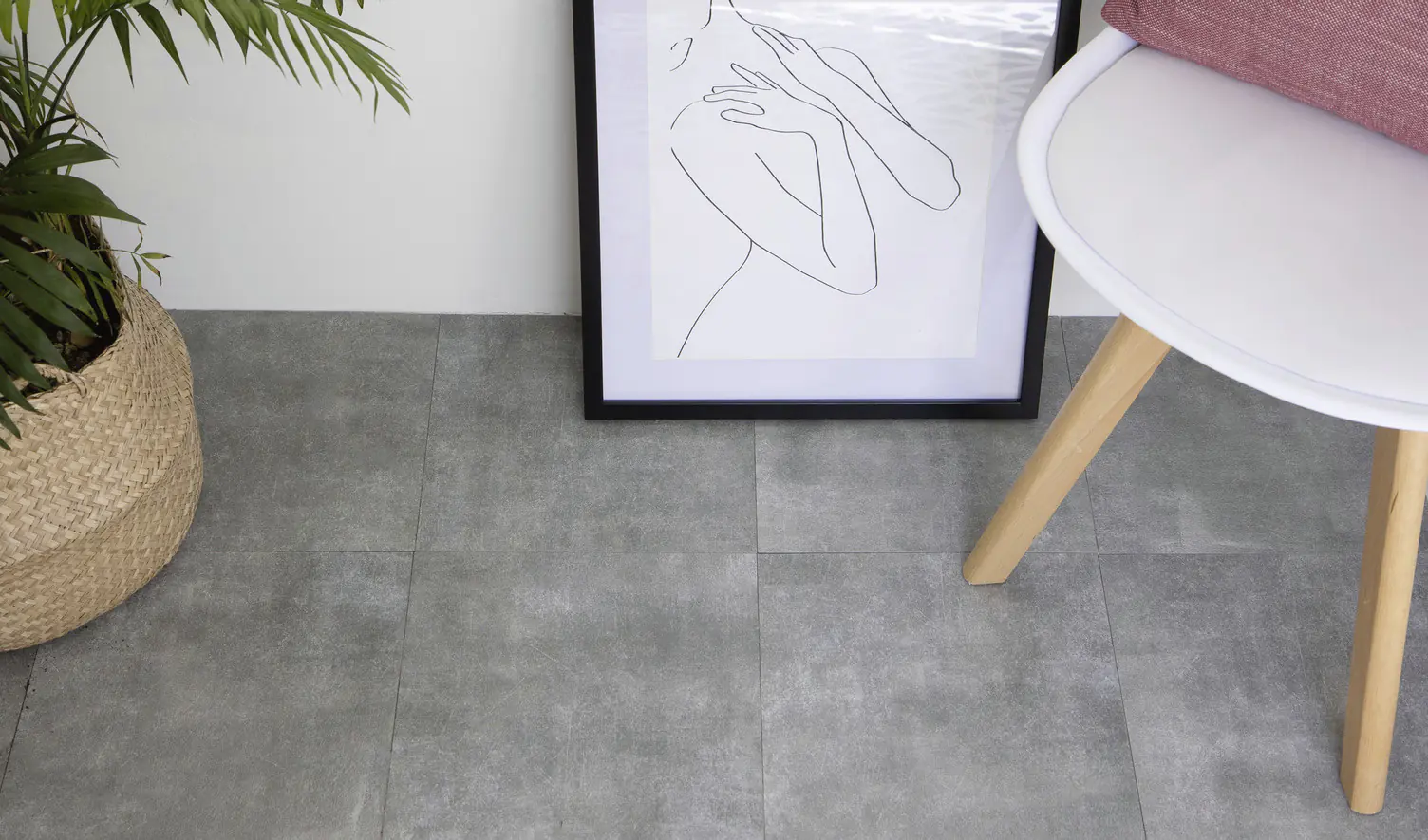 d-c-fix Bodenfliesen selbstklebend Solid Concrete im 11er Set 30,5 cm x 30,5 cm d-c-fix Bodenfliesen selbstklebend Solid Concrete im 11er Set 30,5 cm x 30,5 cm