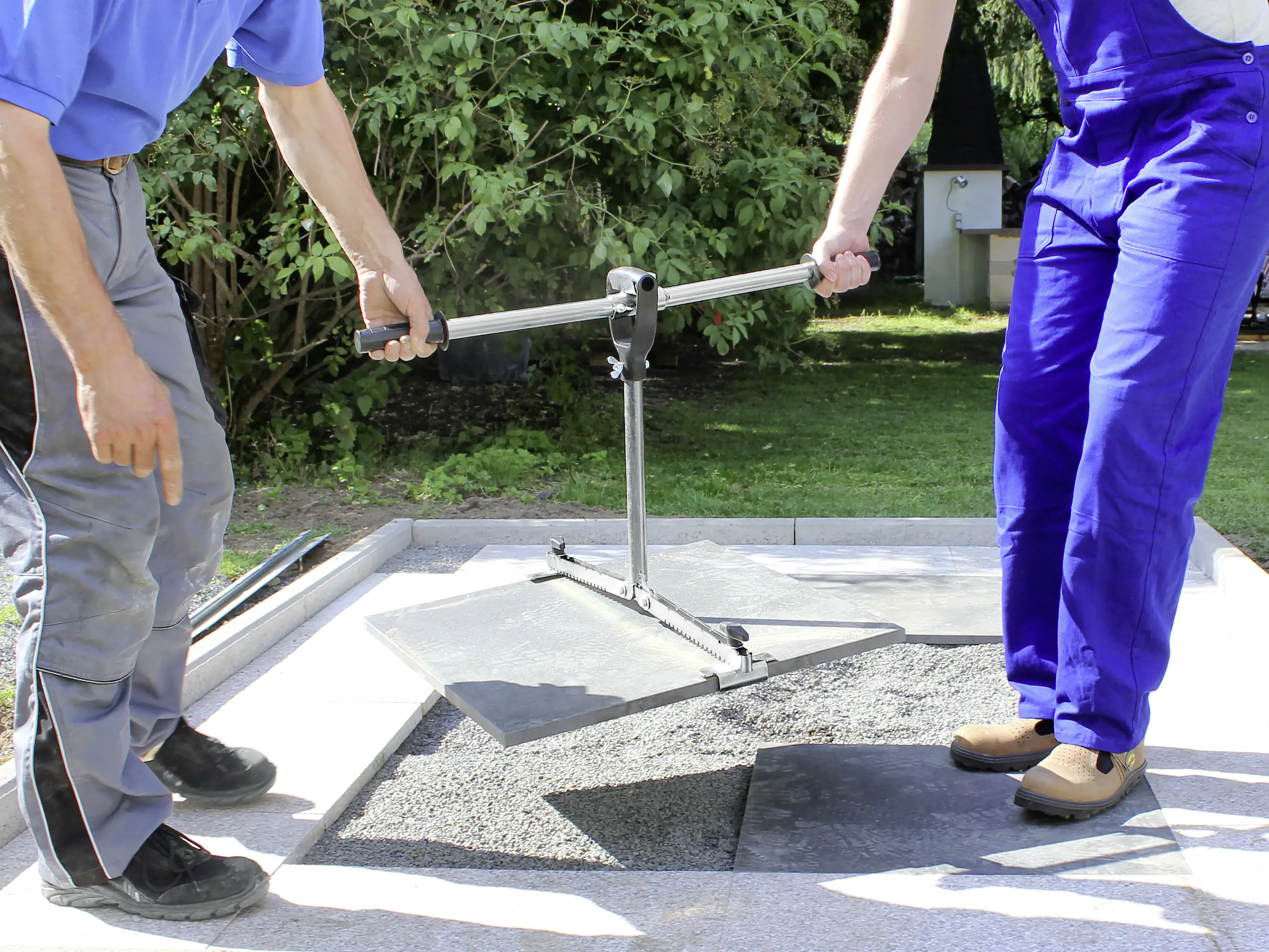 Langfit Tragarm für Plattenheber bis 60 kg für 2 Personen