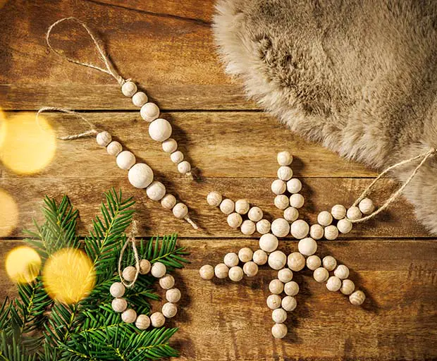 Baumschmuck aus Holz