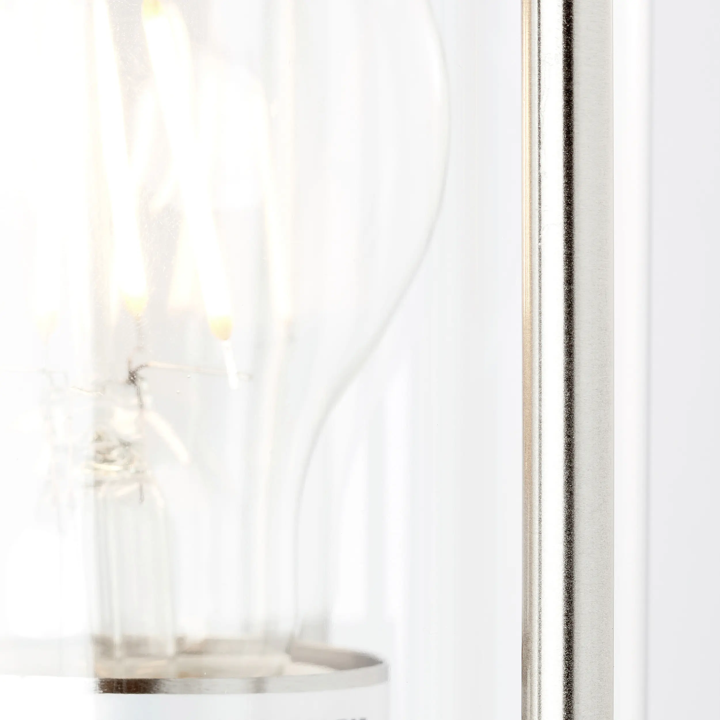 Brilliant Außen-Wandleuchte York edelstahl 32 cm E27 40 W dimmbar