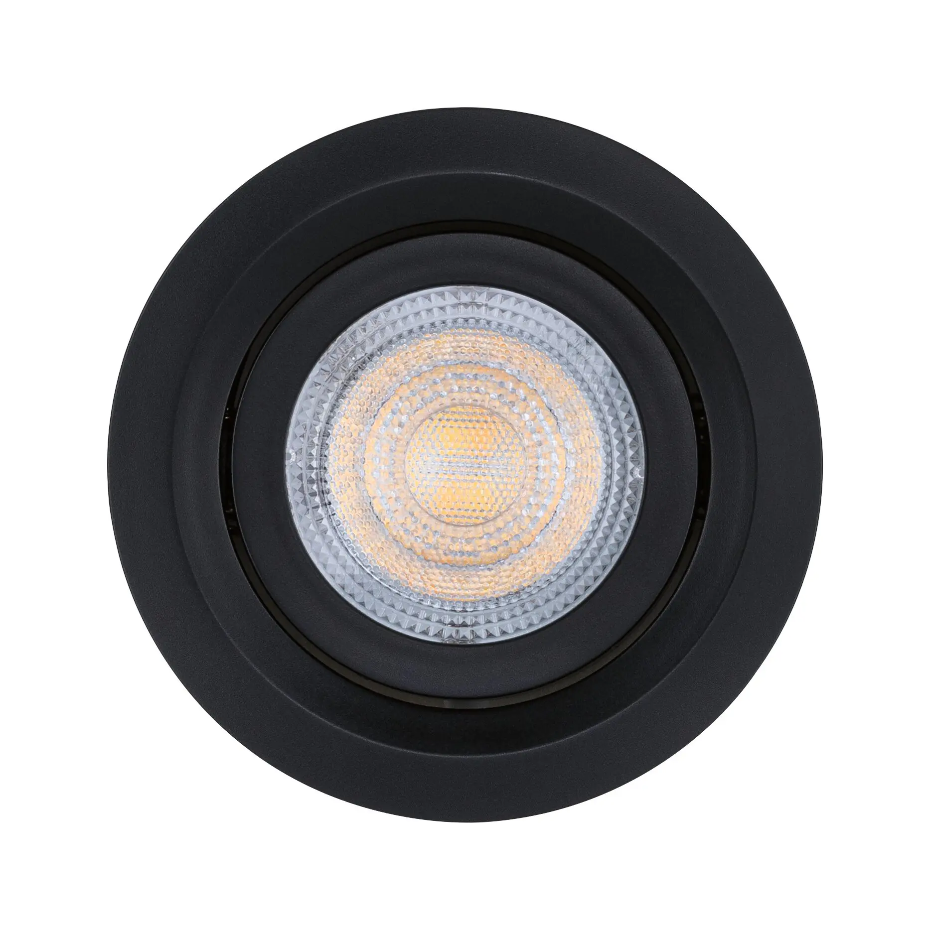 Paulmann LED-Einbauleuchte Fixed 3er Set 574 lm Ø 8,2 cm warmweiß schwarz