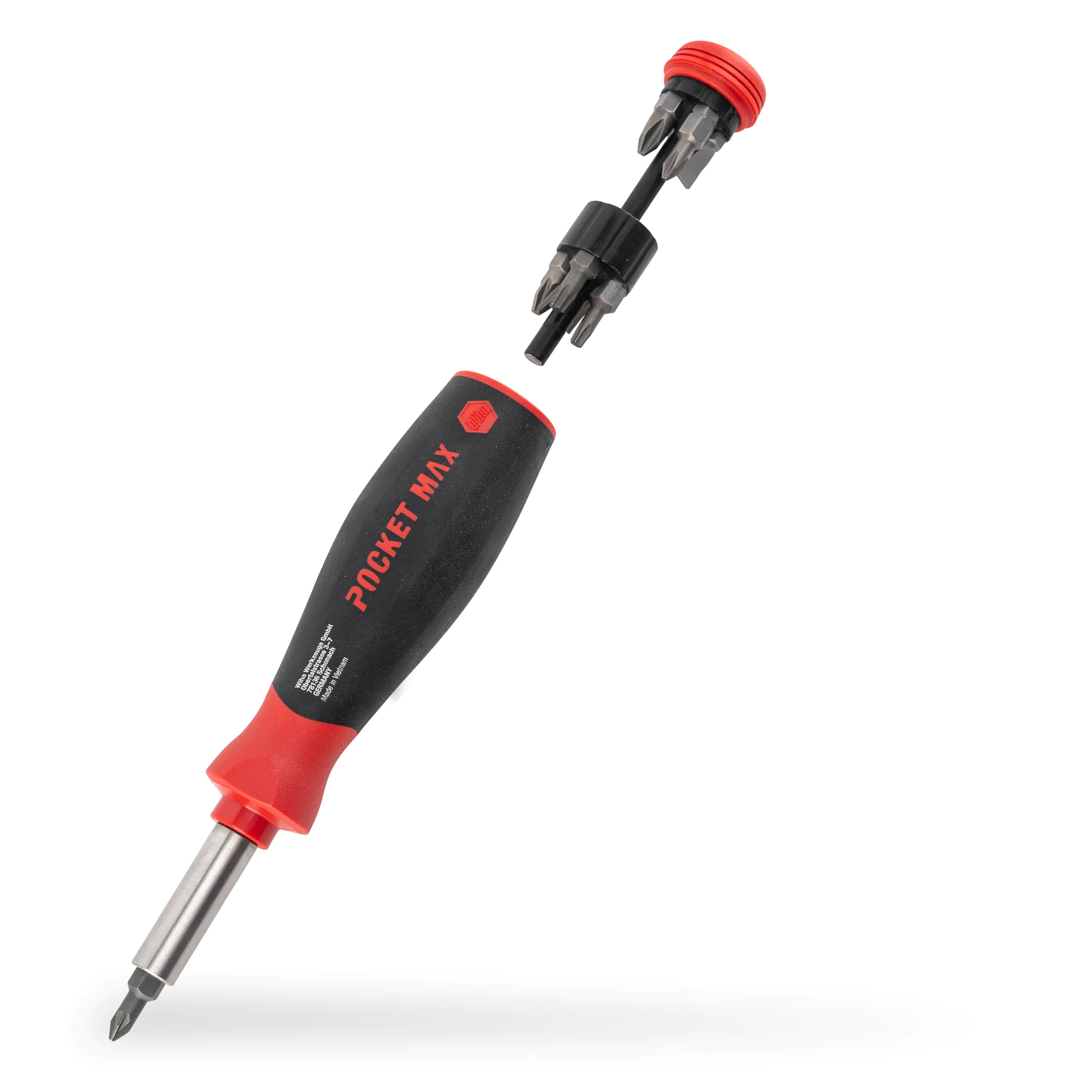 Wiha Schraubendreher Set PocketMax magnetic 8-teilig mit verstaubaren Bit Set Wiha Schraubendreher Set PocketMax magnetic 8-teilig mit verstaubaren Bit Set