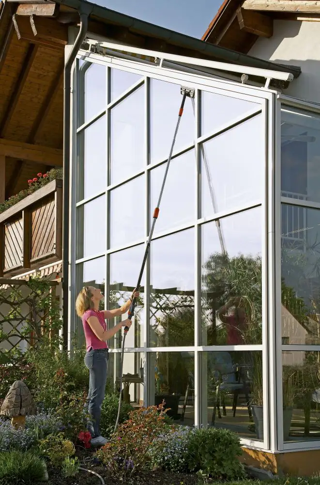 Gardena Wasserstiel Cleansystem teleskopierbar Gardena Wasserstiel Cleansystem teleskopierbar