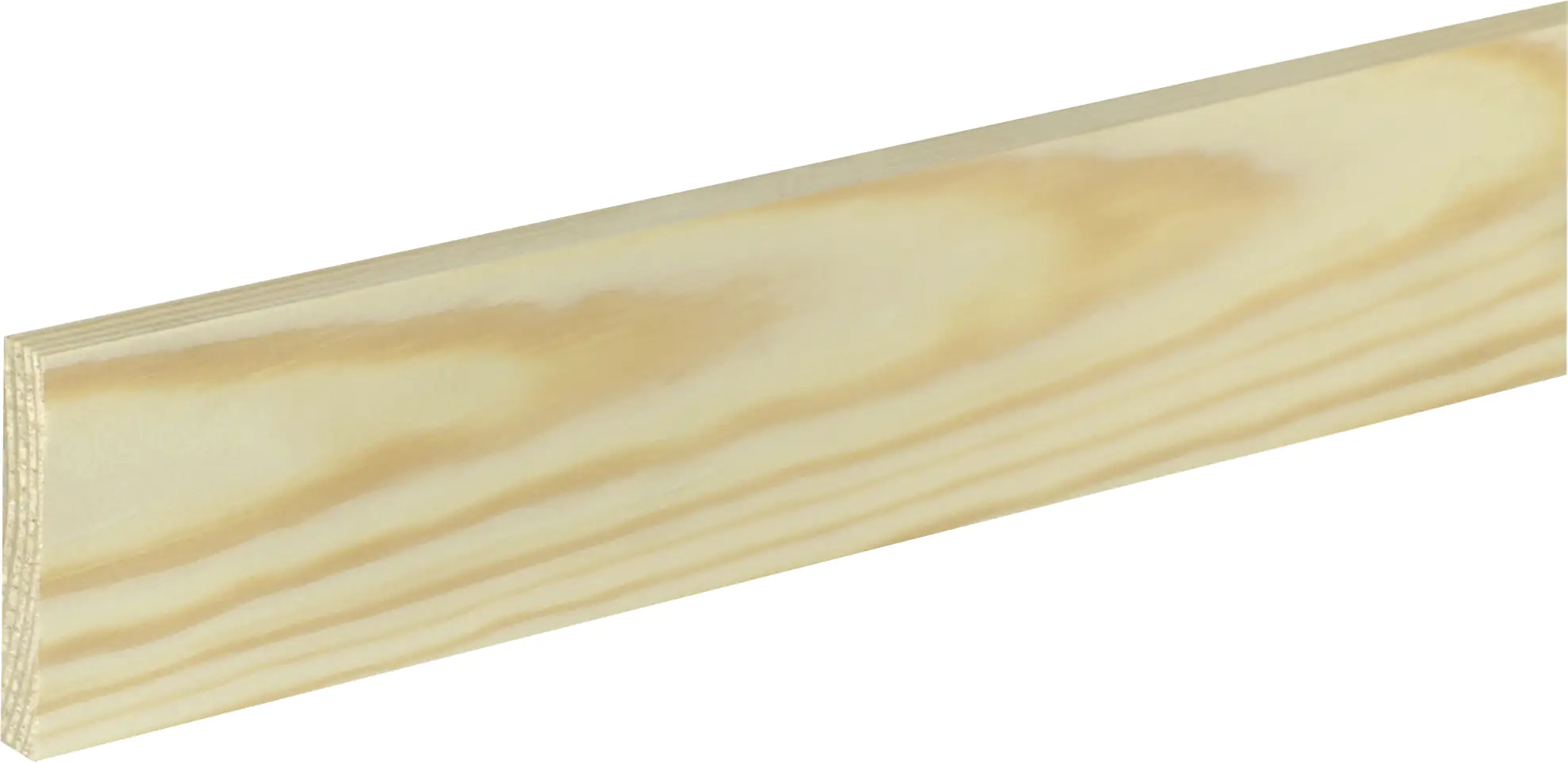 FN Neuhofer Flachleiste 100 cm 60 x 10 mm Fichte/Kiefer