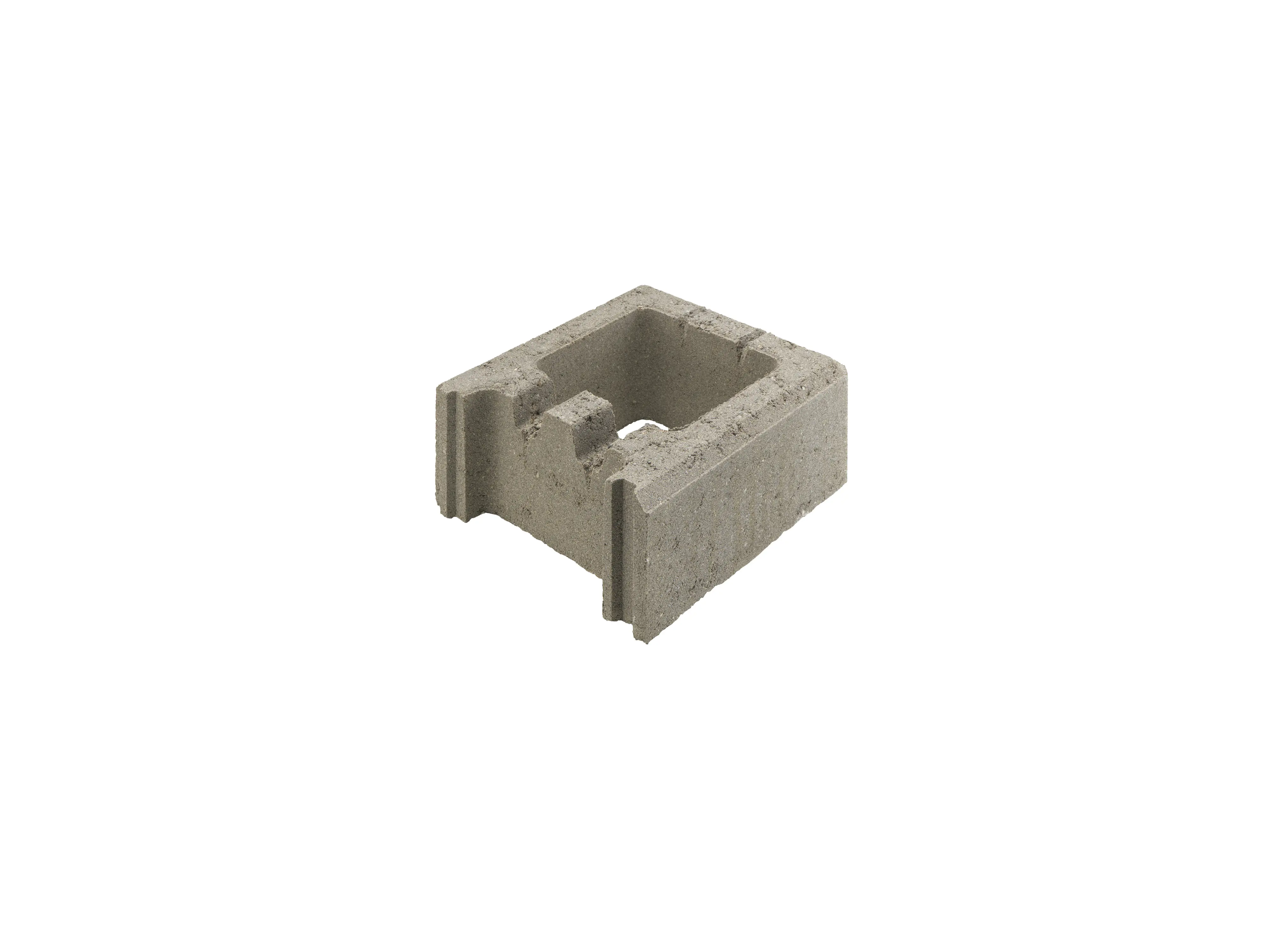 Schalungsstein Eck- & Endstein 25 x 10 x 24 cm grau