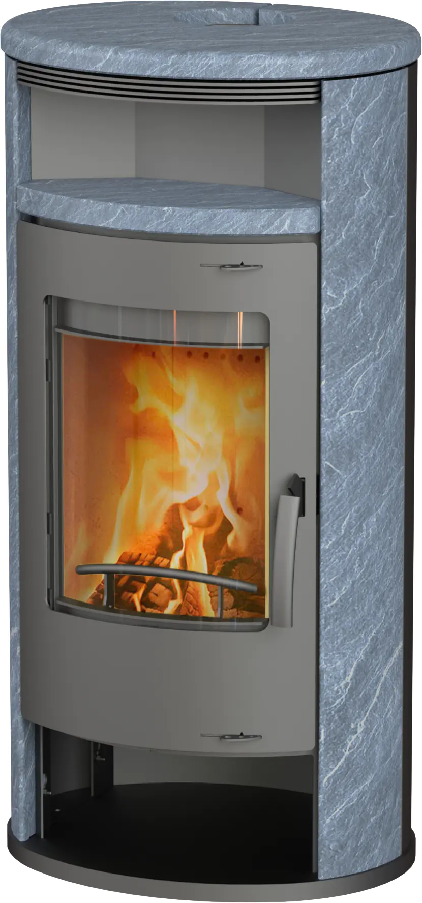 Thermia Kaminofen Passat Naturstein grau 7 kW Thermia Kaminofen Passat Naturstein grau 7 kW