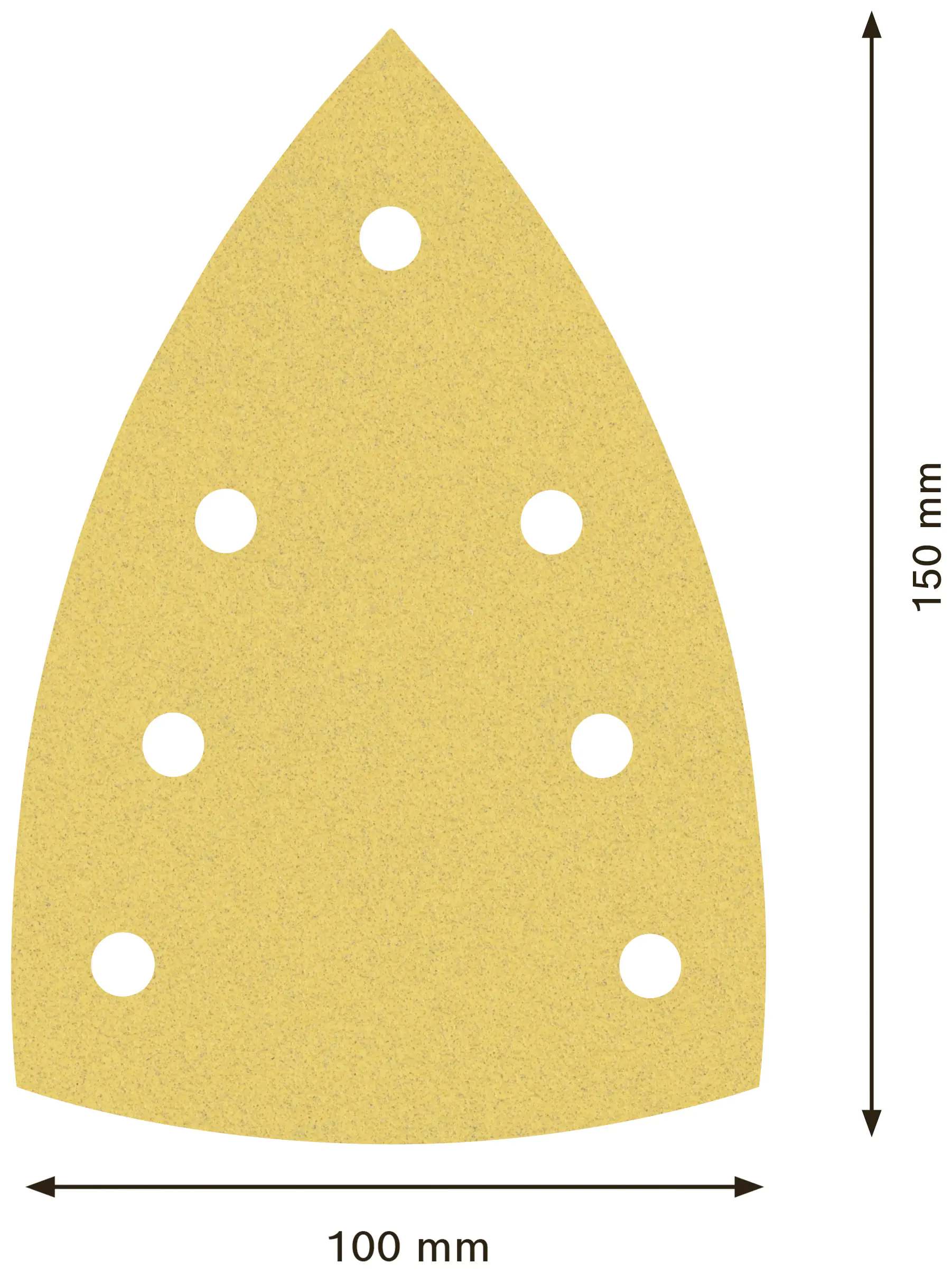 Bosch Expert Schleifpapier C470 100 x 150 mm G 120 10 Stück