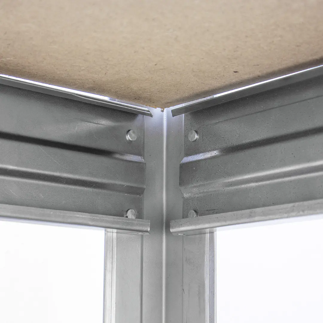 Ar Shelving Schwerlastregal 200 x 100 x 60 cm 4 Böden 1800 kg