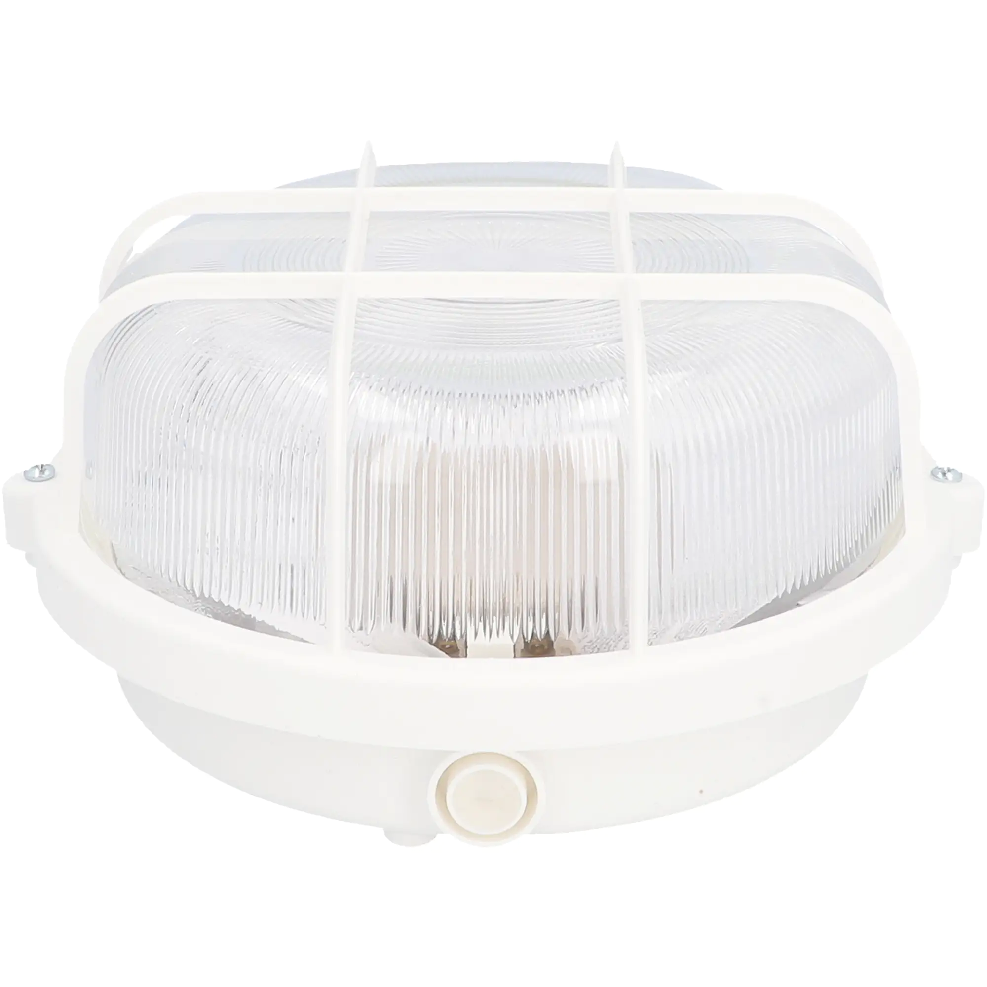 Rundleuchte 100 Watt PVC-Korb weiß Rundleuchte 100 Watt PVC-Korb weiß