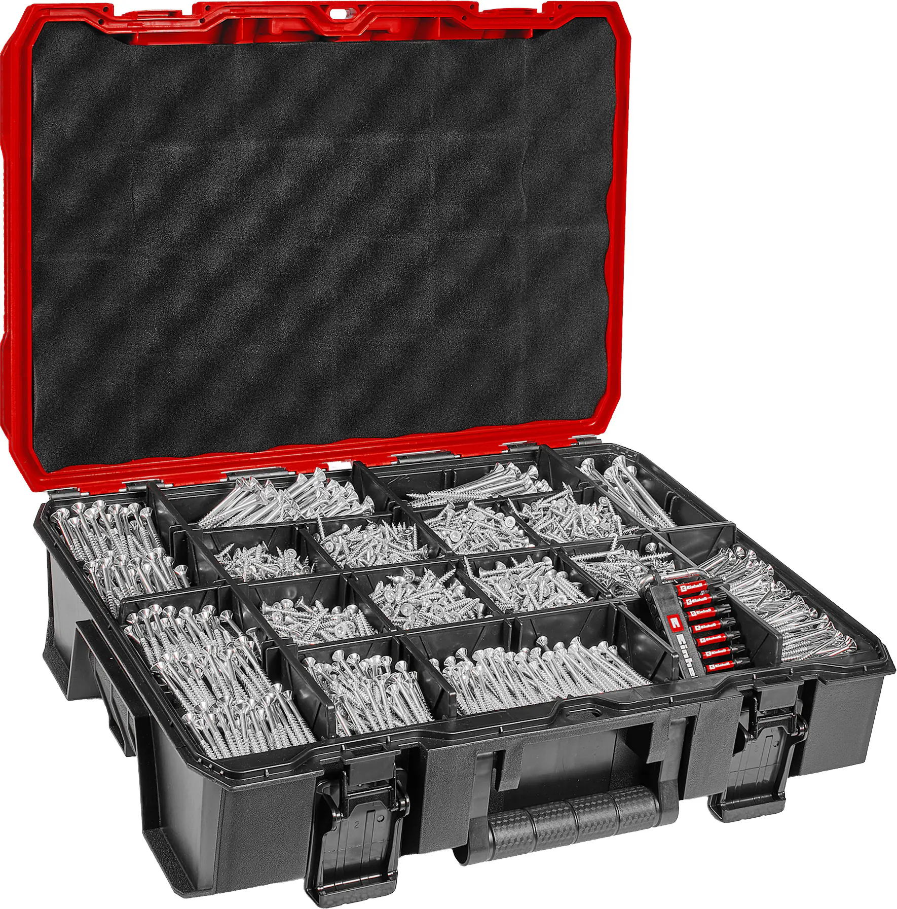 Einhell Schraubenset mit Bits in E-Case-Koffer 2.445-teilig