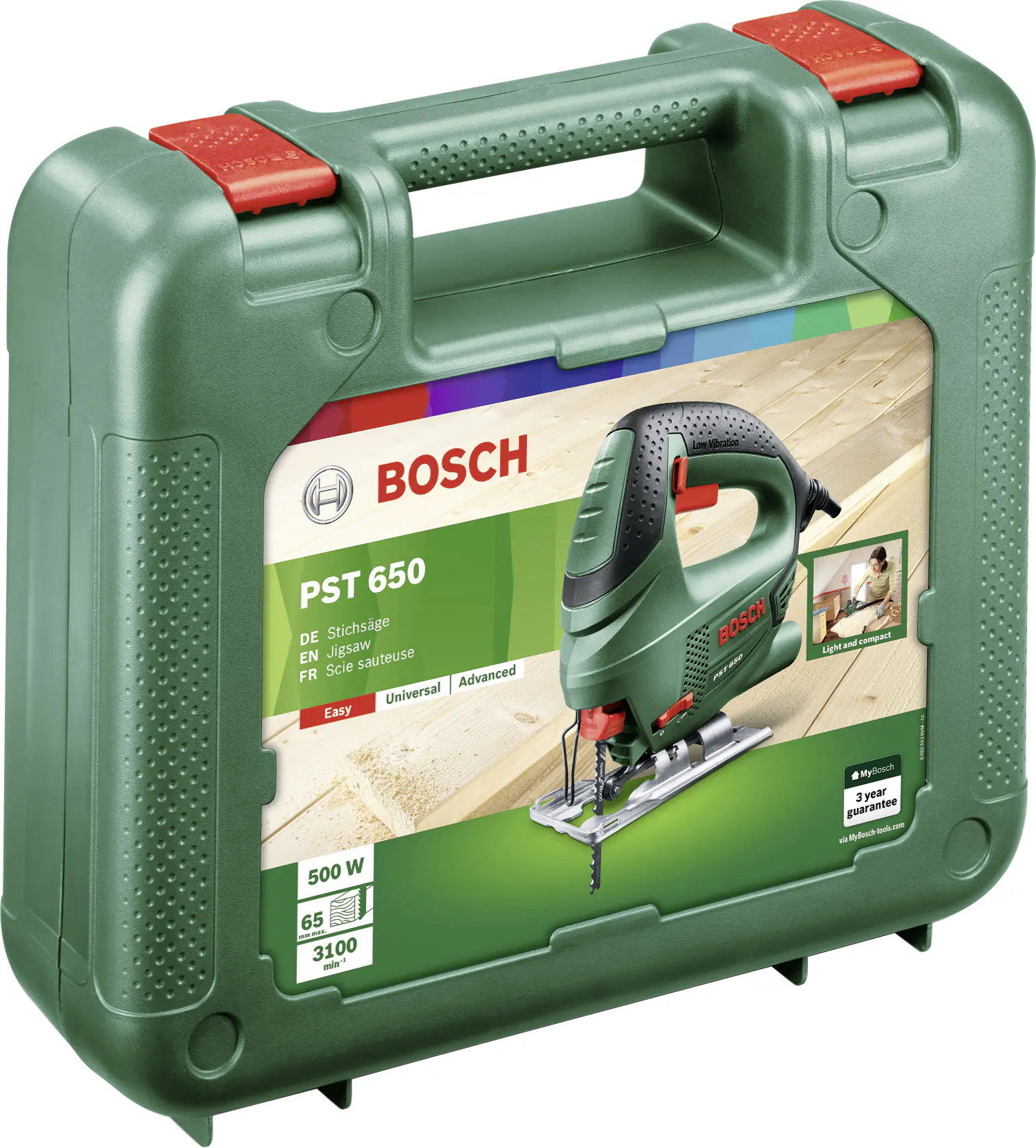 Bosch Stichsäge PST 650 500 Watt