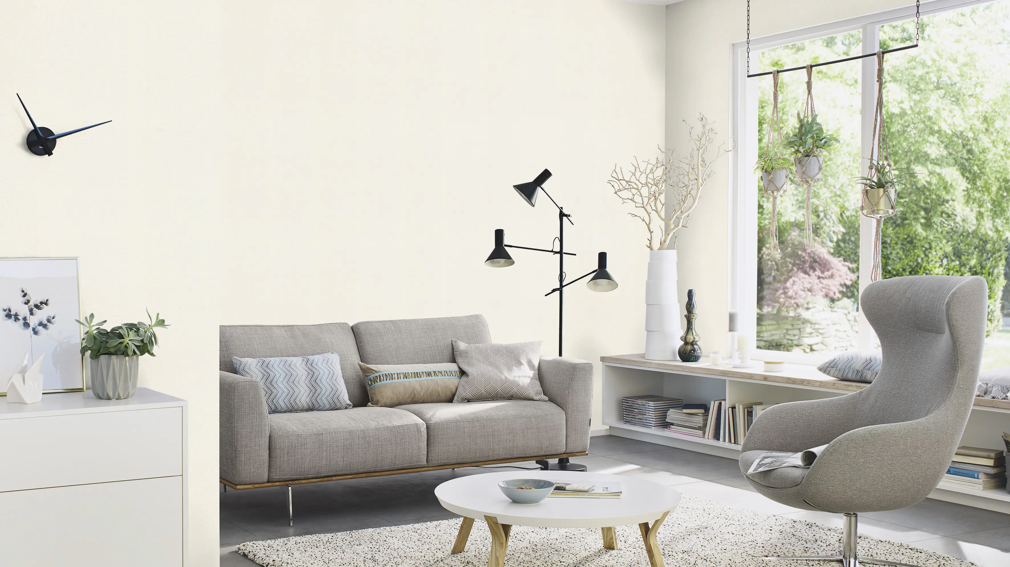 Rasch Vliestapete 555820 Lirico, Textilstruktur beige, 10,05 x 0,53 m