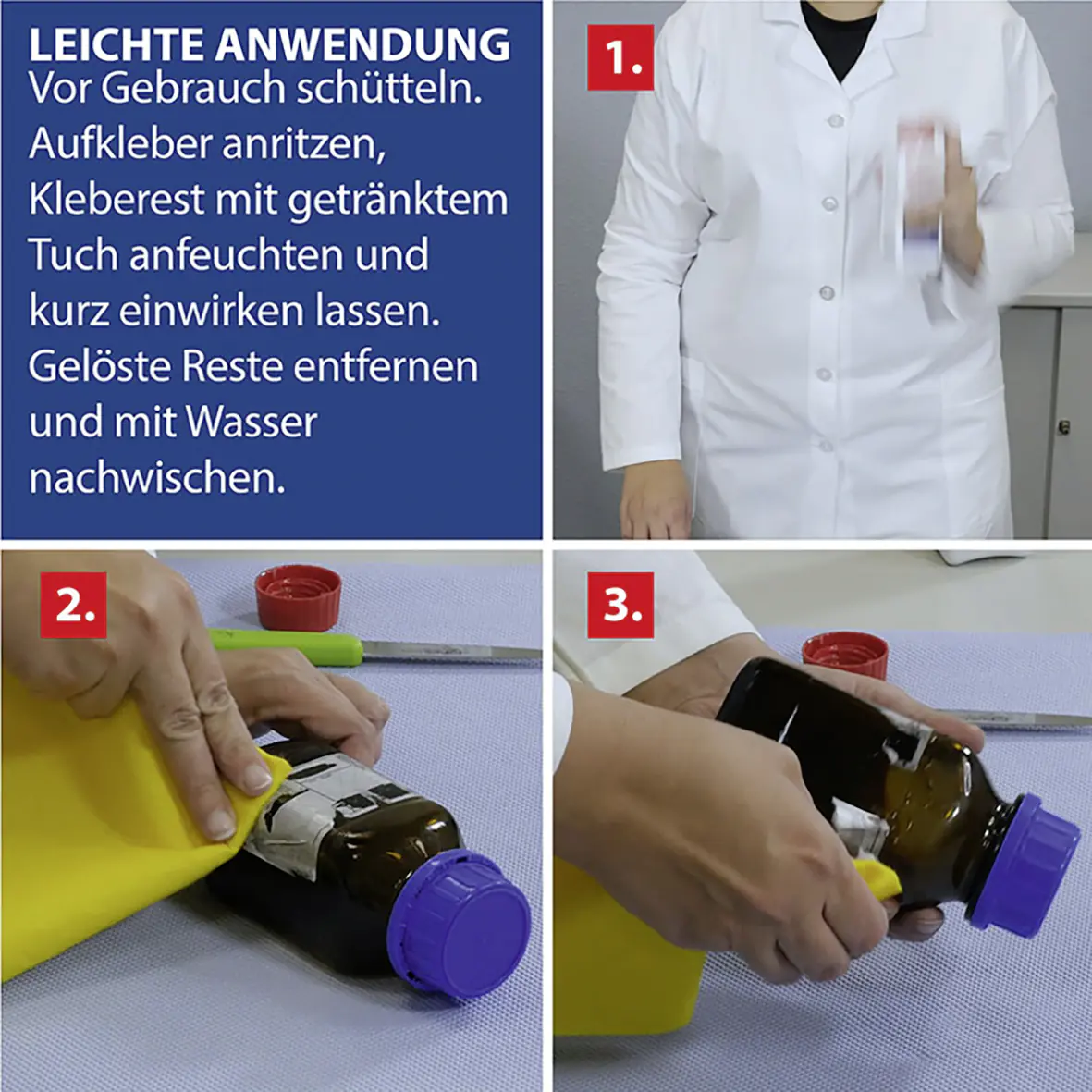 Mellerud Aufkleber & Klebereste Entferner 0,25 L