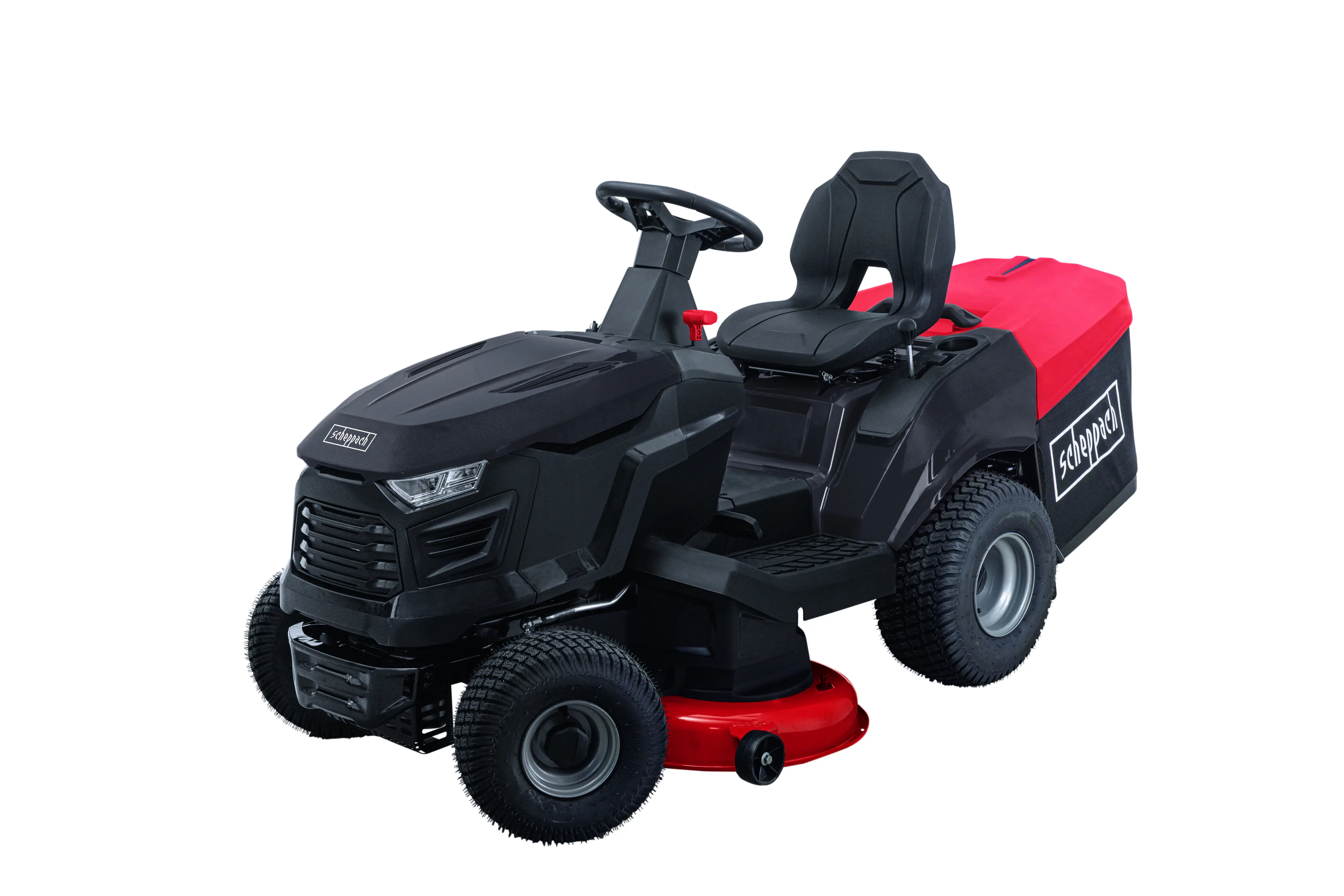 Scheppach Benzin Rasentraktor TMR452-98C-RD 98 cm Schnittbreite