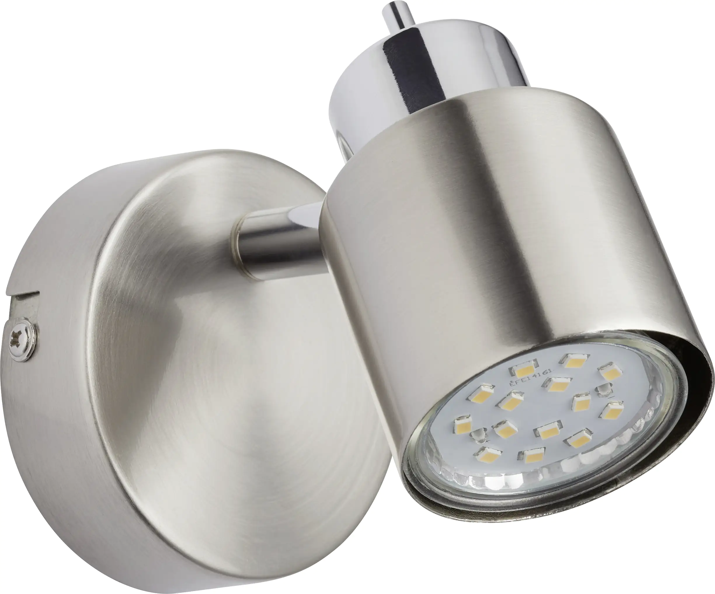 Brilliant 1er Spot Andres nickel-chrom 12 x 8 cm GU10, 10 W, nickel-chrom Brilliant 1er Spot Andres nickel-chrom 12 x 8 cm GU10, 10 W, nickel-chrom
