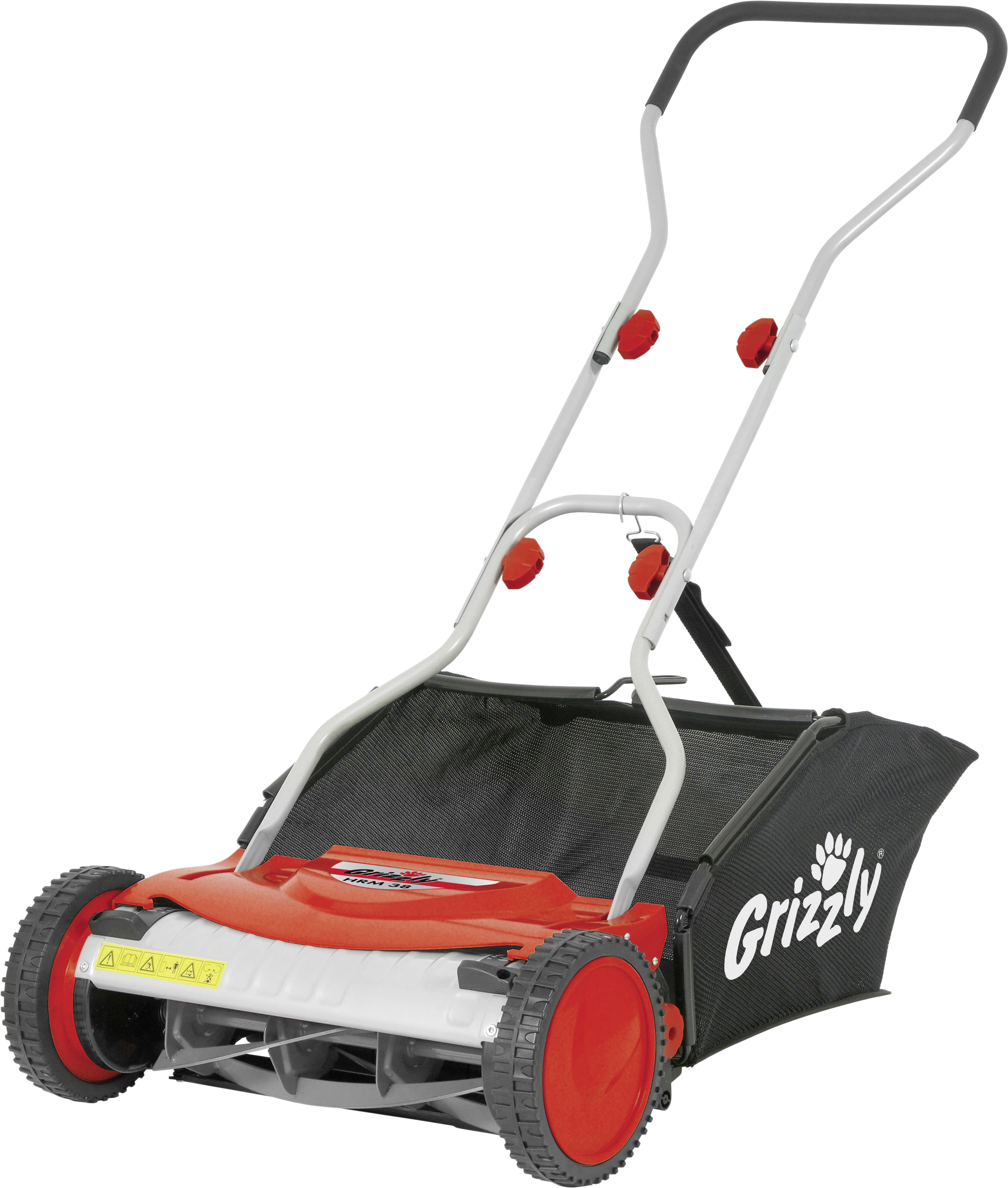 Grizzly Tools Hand-Rasenmäher HRM 38 38 cm Schnittbreite Grizzly Tools Hand-Rasenmäher HRM 38 38 cm Schnittbreite