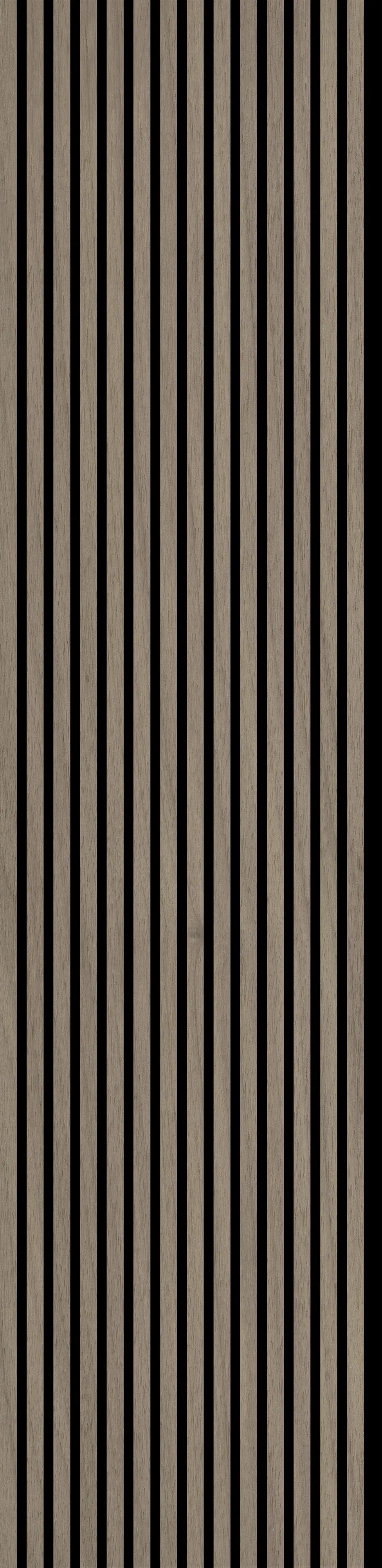 Neuhofer Akustikpaneele Echtholz Walnuss 240 x 57 x 1,9 cm braun